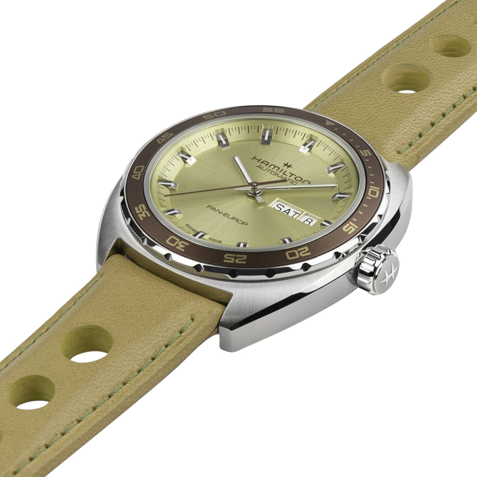 Hamilton American Classic H35445860 Automatic Green Dial 42mm Watch - Image 3