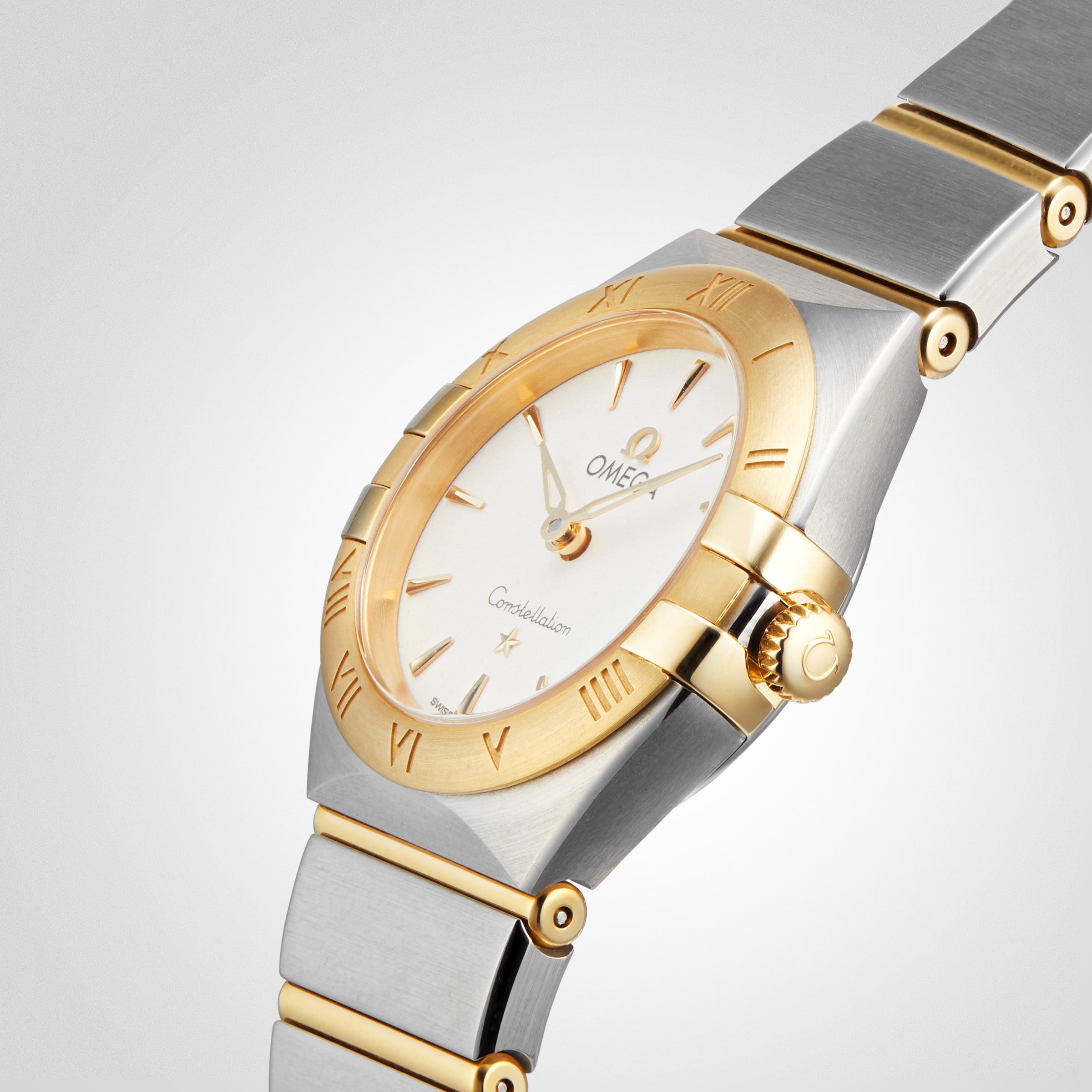 Omega Constellation Silver Dial 25mm Stainless Steel Quartz Watch | Replica - Image 4