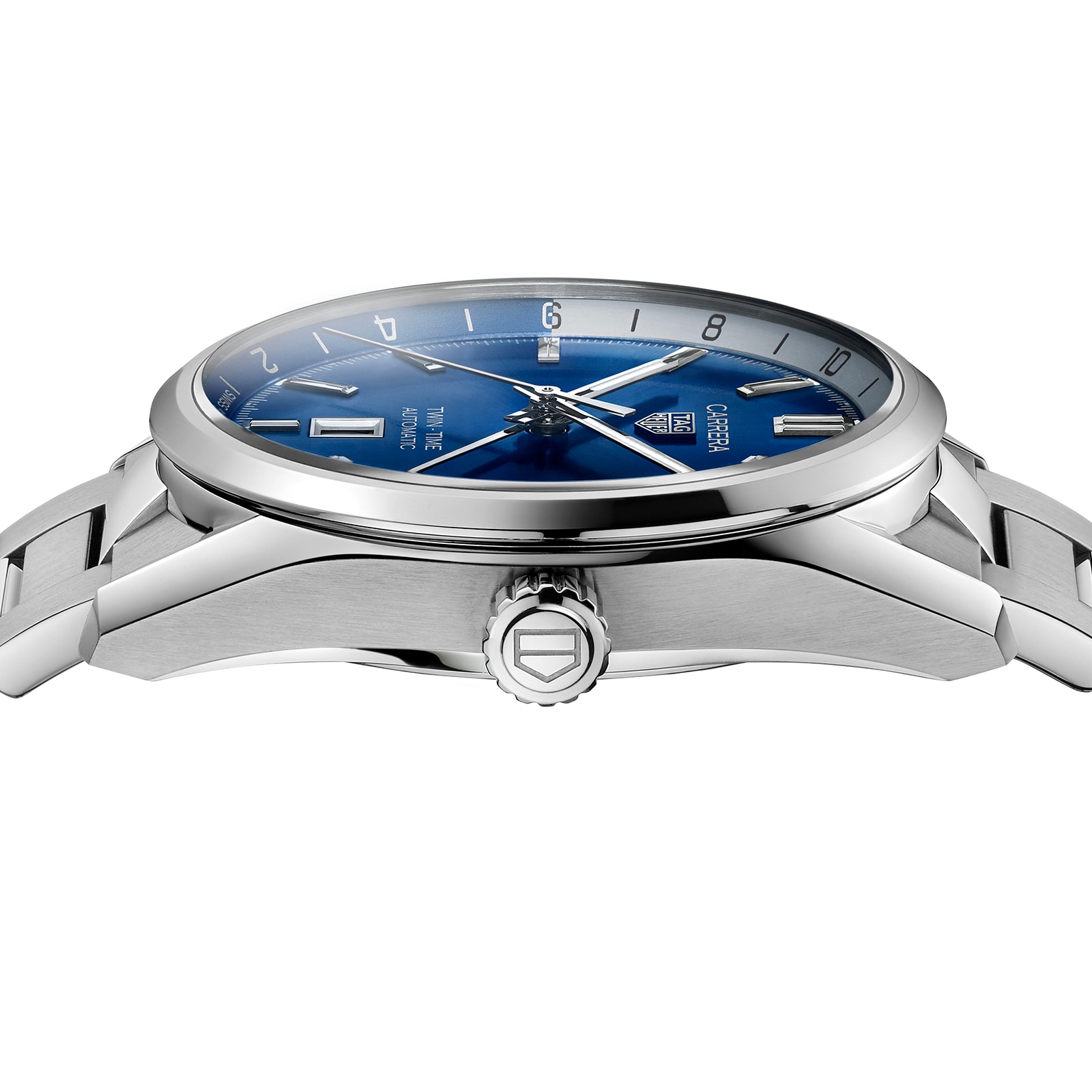 TAG Heuer Carrera WBN201A.BA0640 - 41mm Blue Automatic GMT Watch - Image 3