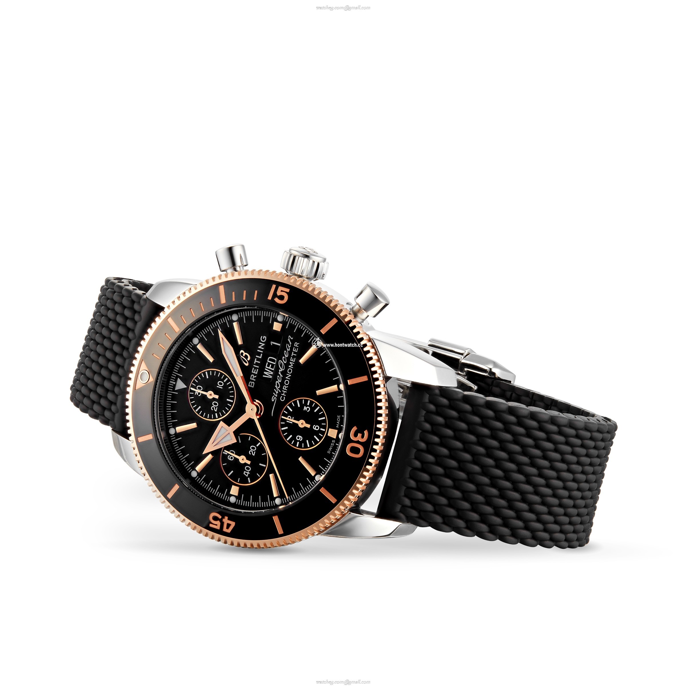 Breitling Superocean Heritage 44mm Automatic Black Dial - Stainless Steel - Image 2