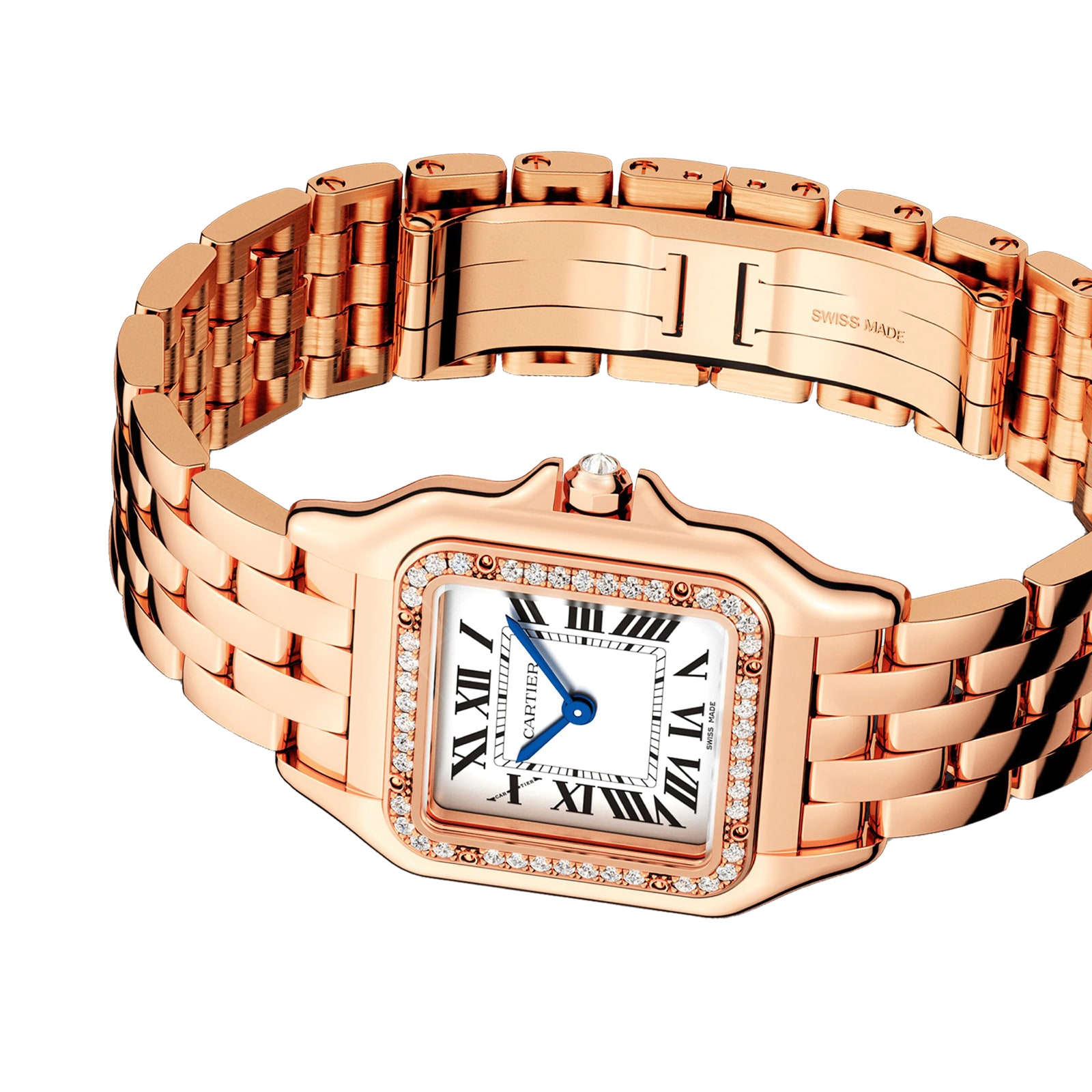 Cartier Panthere de Cartier WJPN0009 - Rose Gold & Silver Dial - Quartz Watch - Image 3
