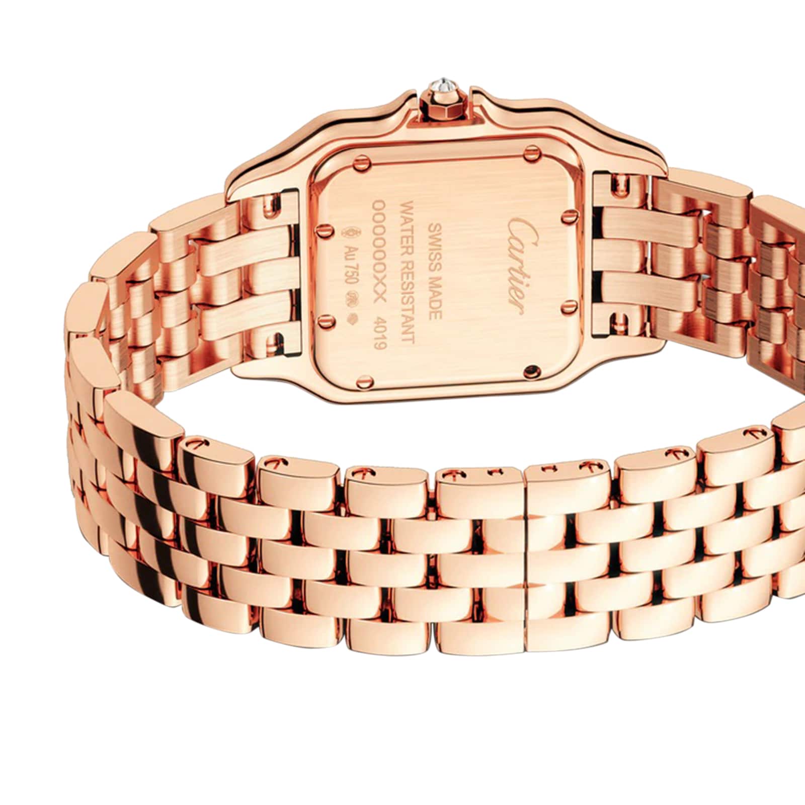Cartier Panthere de Cartier WJPN0009 - Rose Gold & Silver Dial - Quartz Watch - Image 4
