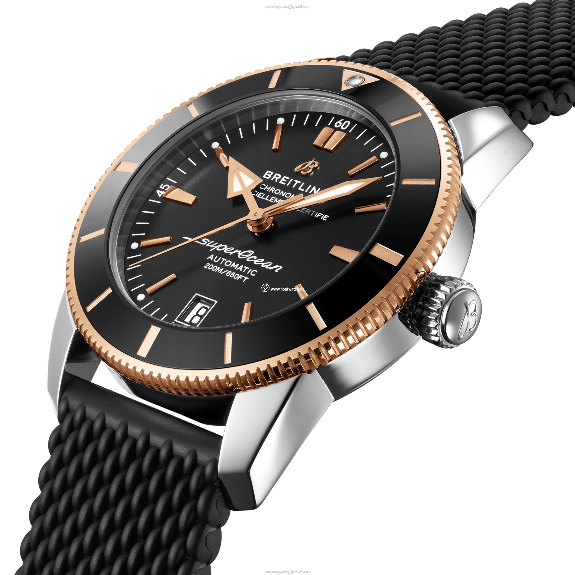 Breitling Superocean Heritage 42mm Automatic Black Dial - Stainless Steel - Image 2