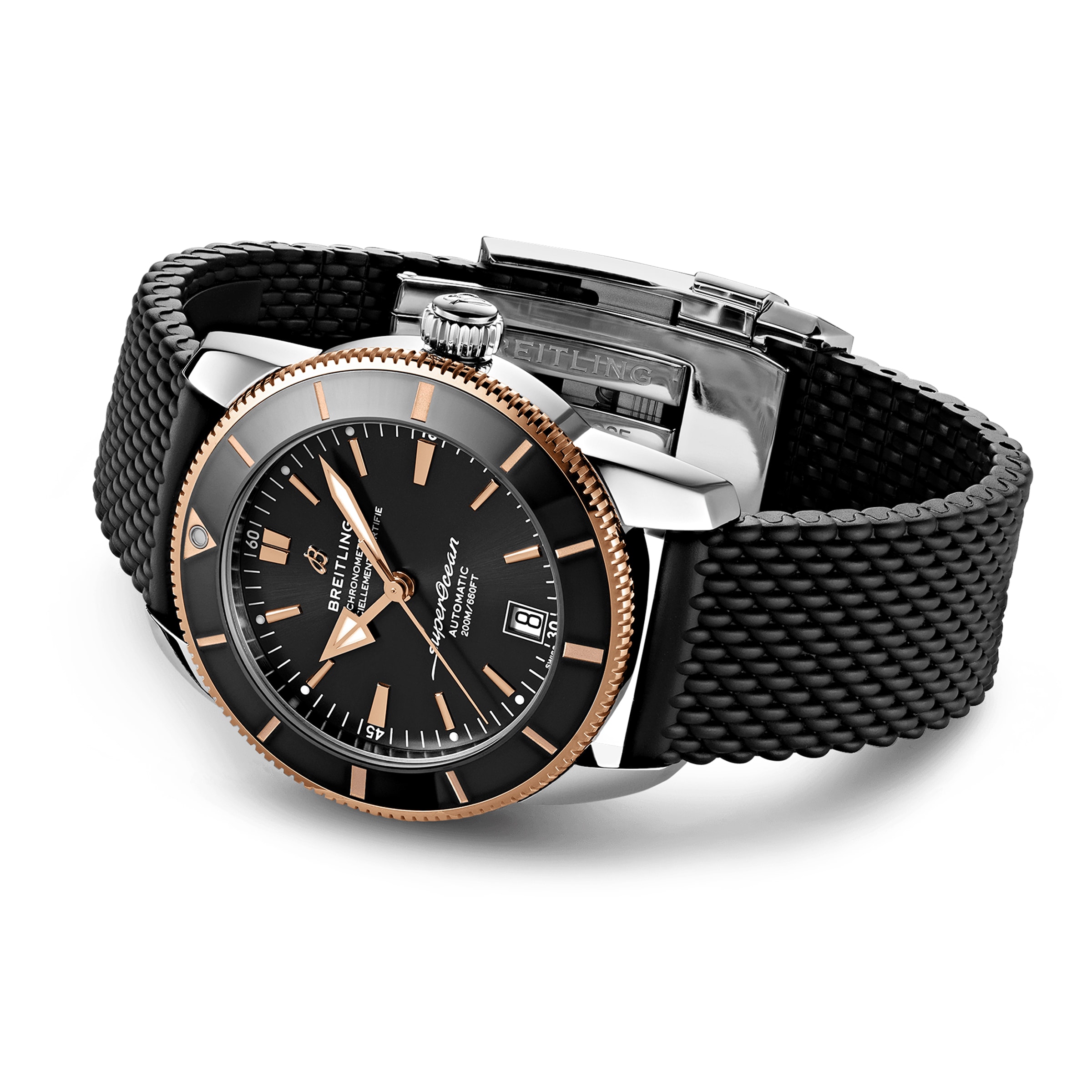 Breitling Superocean Heritage 42mm Automatic Black Dial - Stainless Steel - Image 3