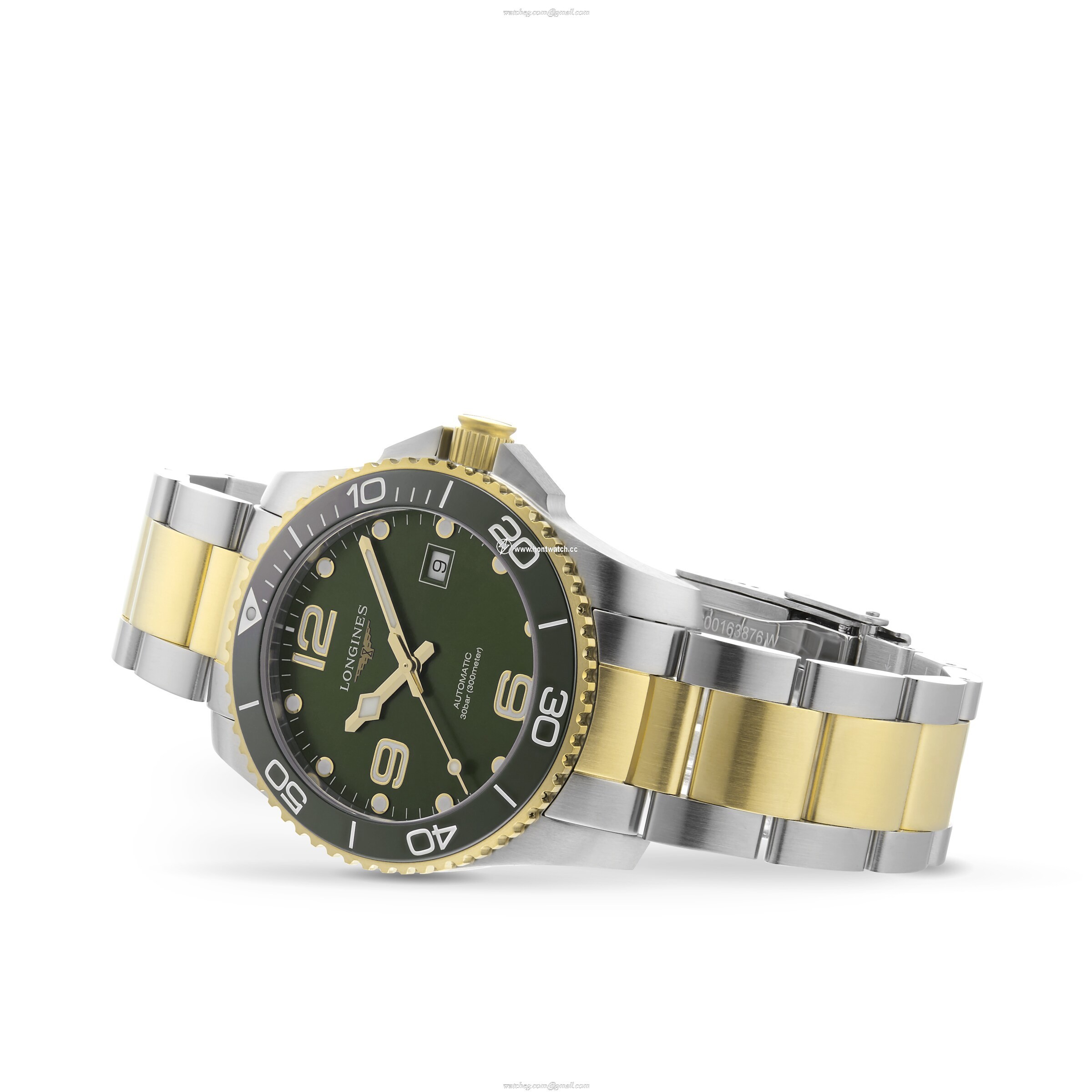 Longines HydroConquest 41mm Automatic Green Dial - 300M Water Resistant - Image 2