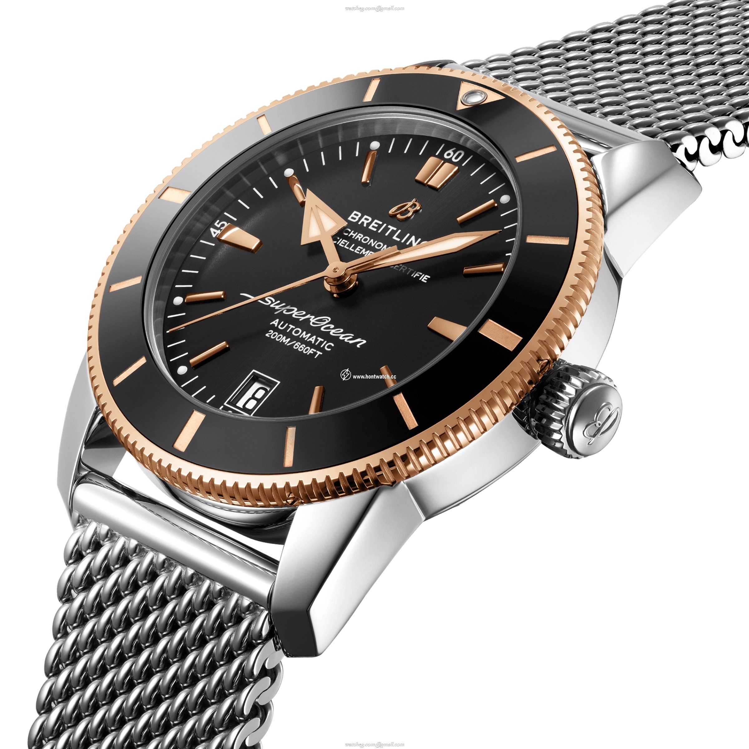 Breitling Superocean Heritage 42mm Automatic Black Dial - Stainless Steel - Image 2