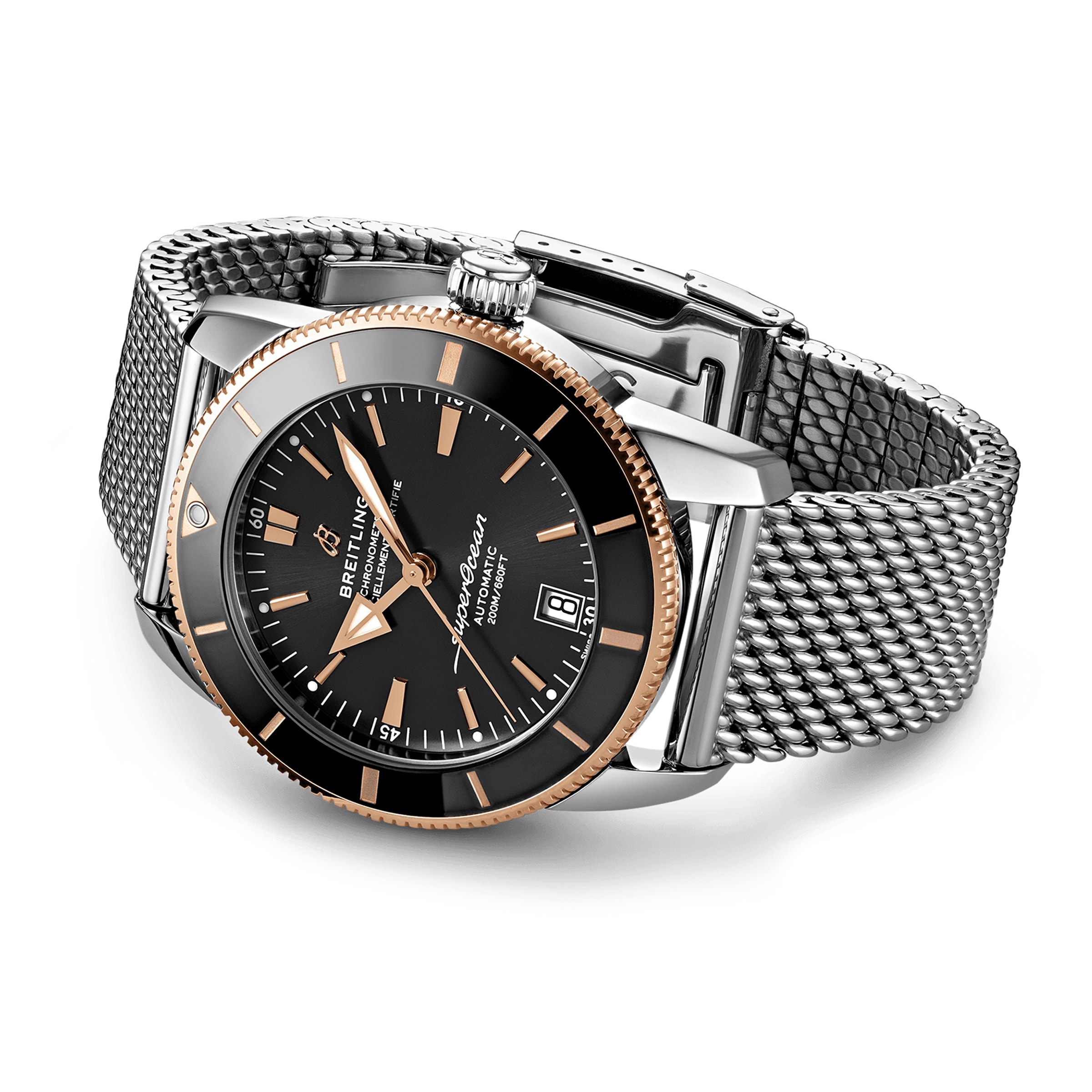 Breitling Superocean Heritage 42mm Automatic Black Dial - Stainless Steel - Image 3