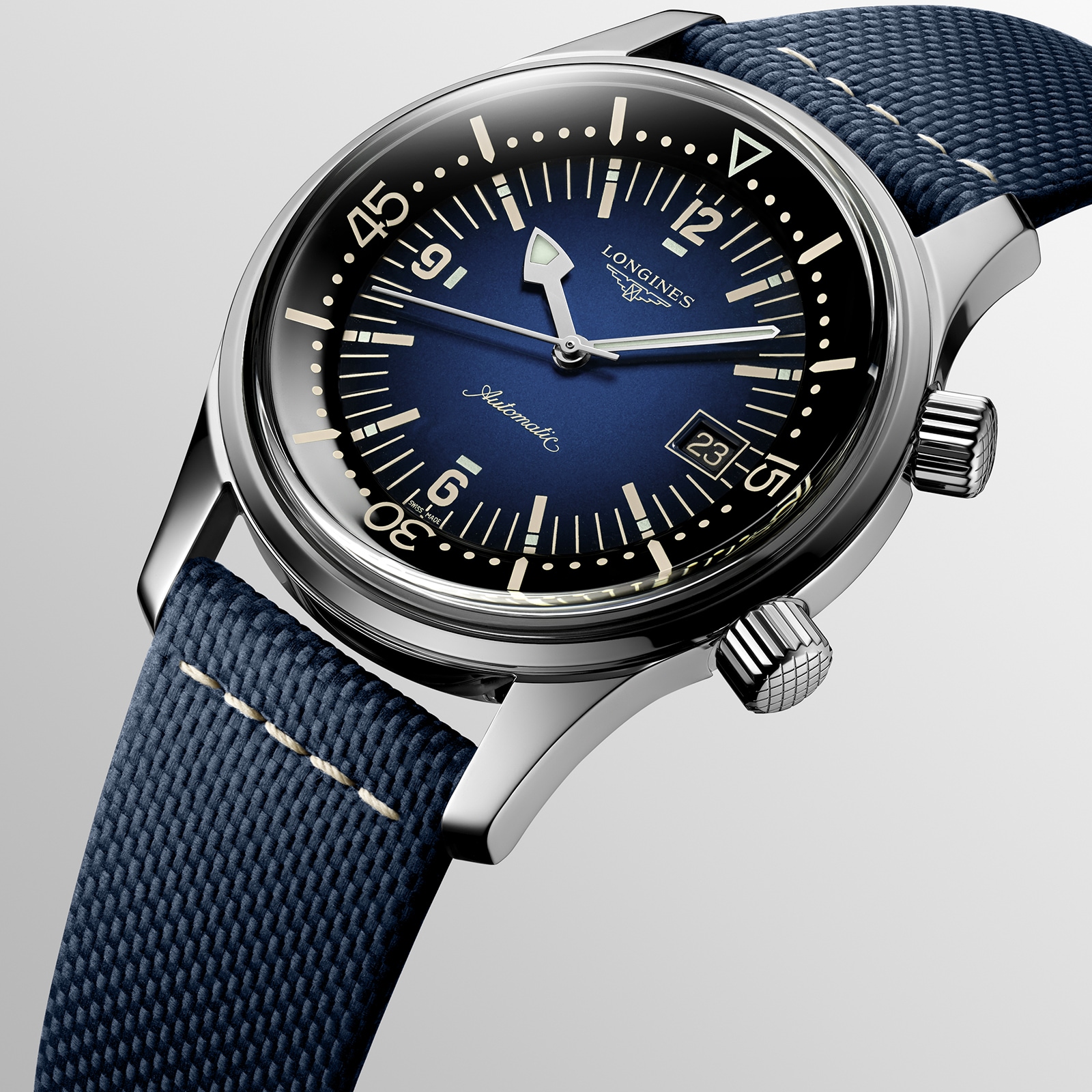 Longines Legend Diver L37744902 | 42mm Automatic | Brown Dial | Stainless Steel - Image 4