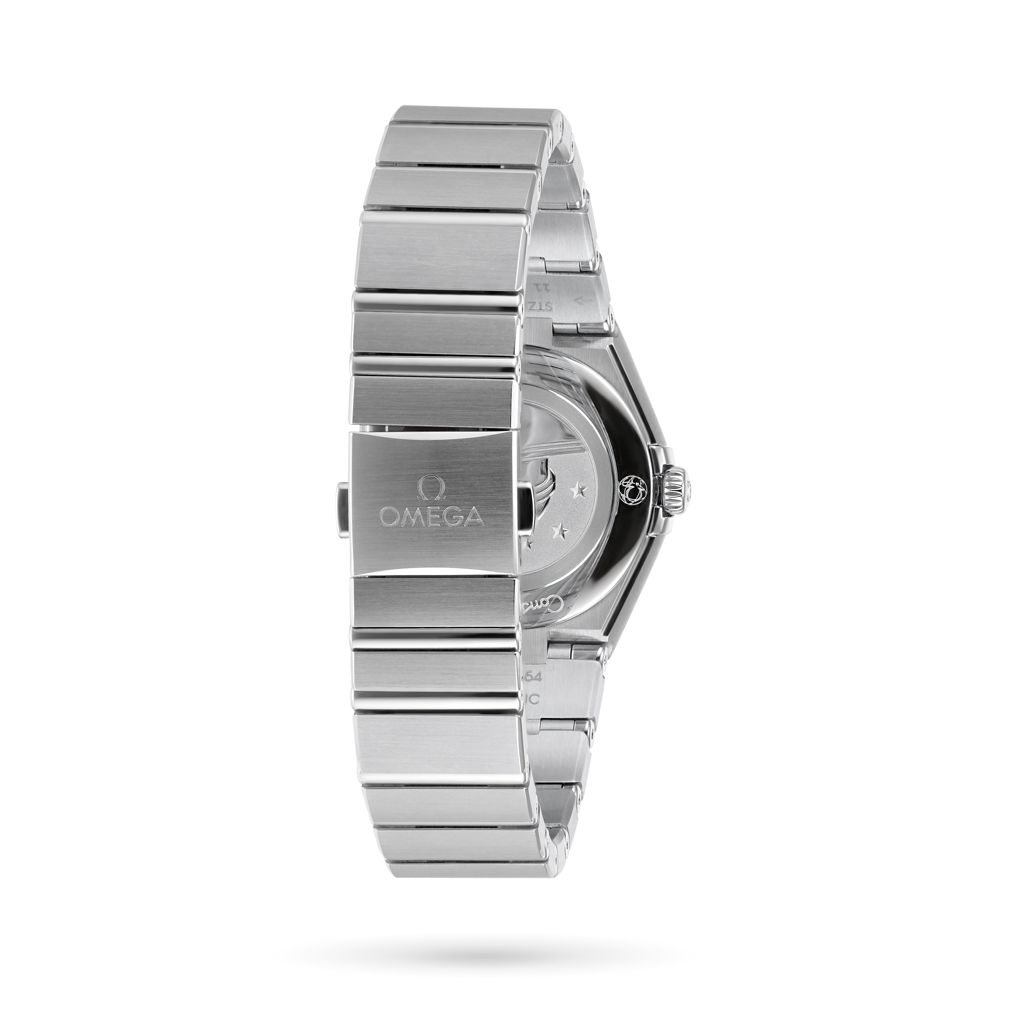 Omega Constellation Grey Dial Diamond Watch | Stainless Steel Quartz - Image 3