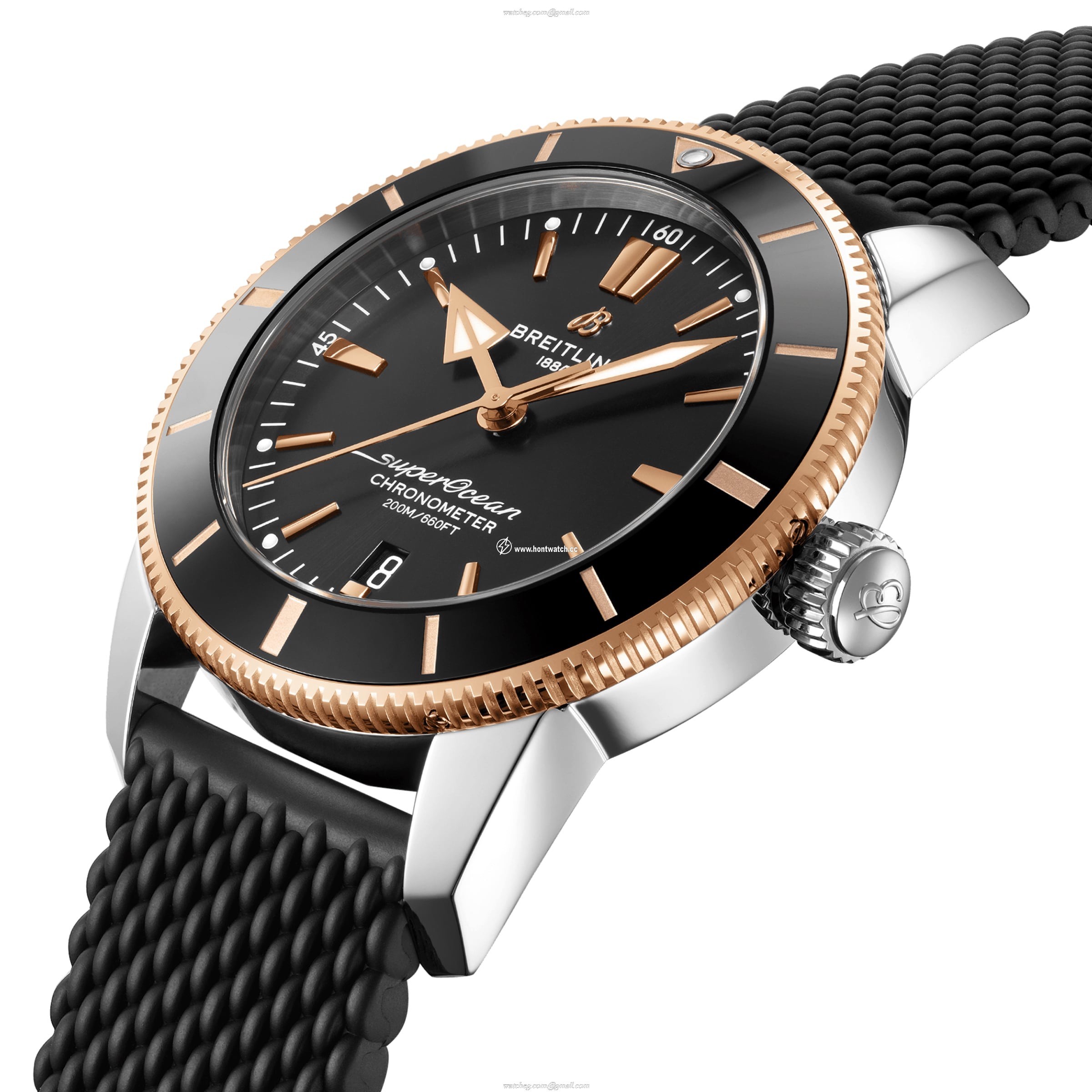 Breitling Superocean Heritage 44mm Automatic Black Dial - Stainless Steel - Image 2