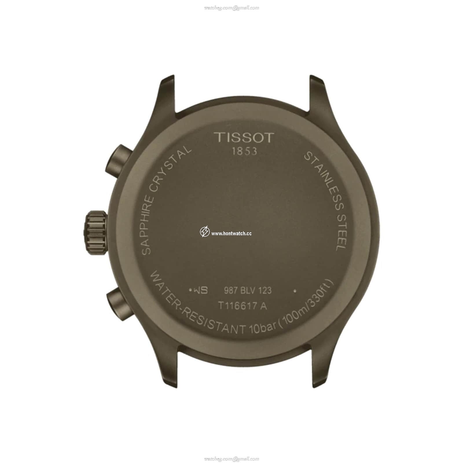 Tissot T-Sport Chrono XL | 45mm Stainless Steel | Green Dial | Quartz Watch - Image 2