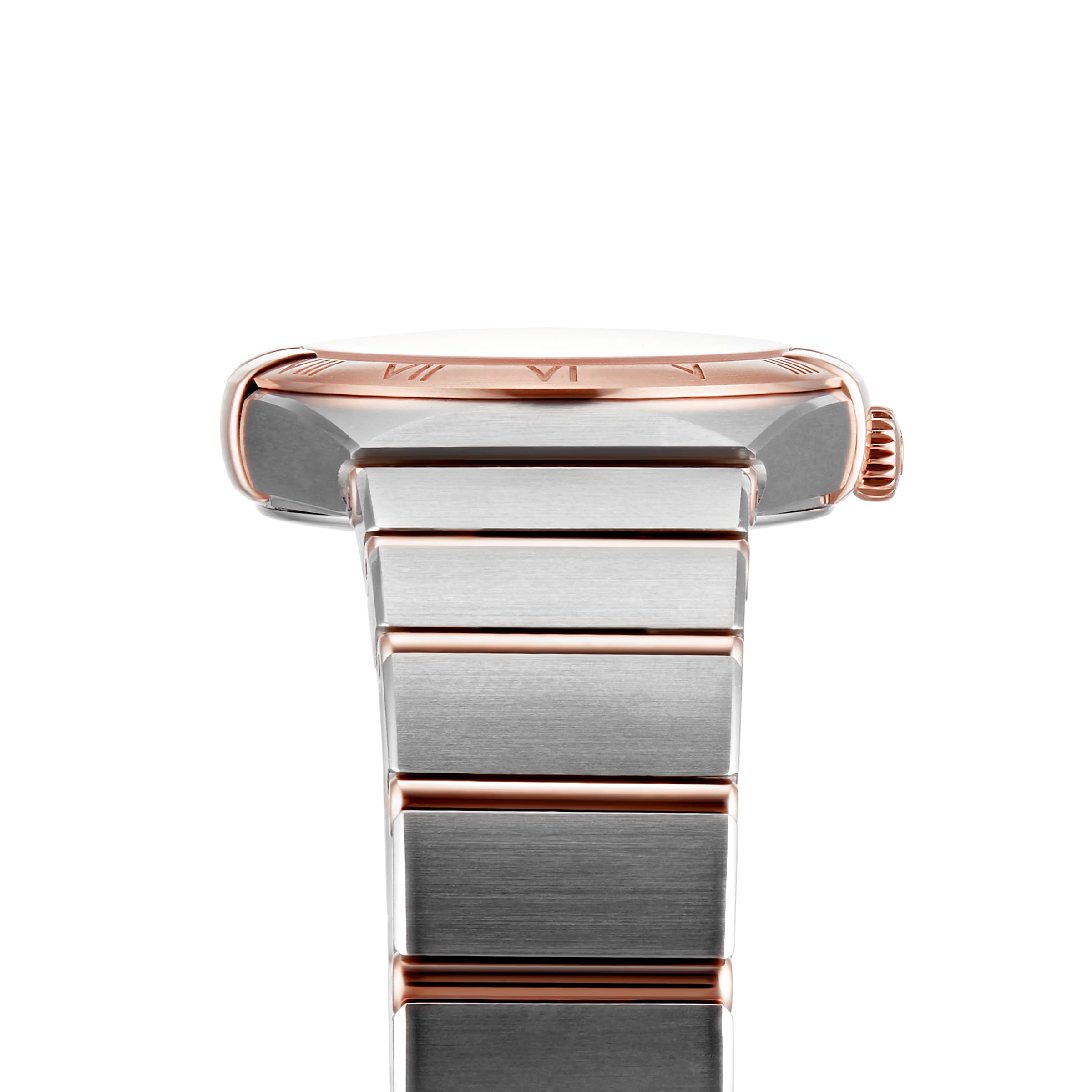 Omega Constellation Replica - 28mm Stainless Steel Quartz Watch - Mother of Pearl Dial - Image 4