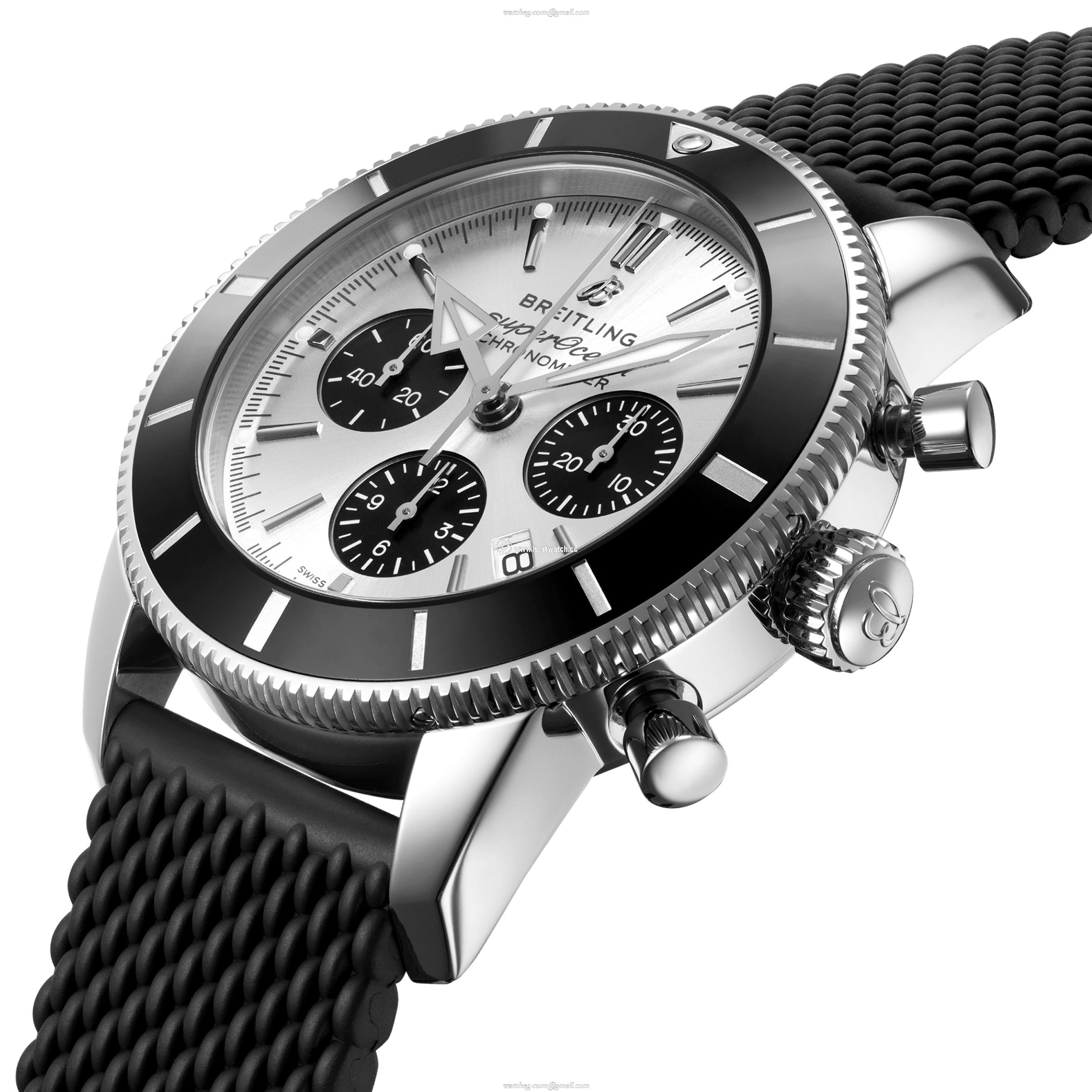 Breitling Superocean Heritage 44mm Automatic Silver Dial - Stainless Steel - Image 2
