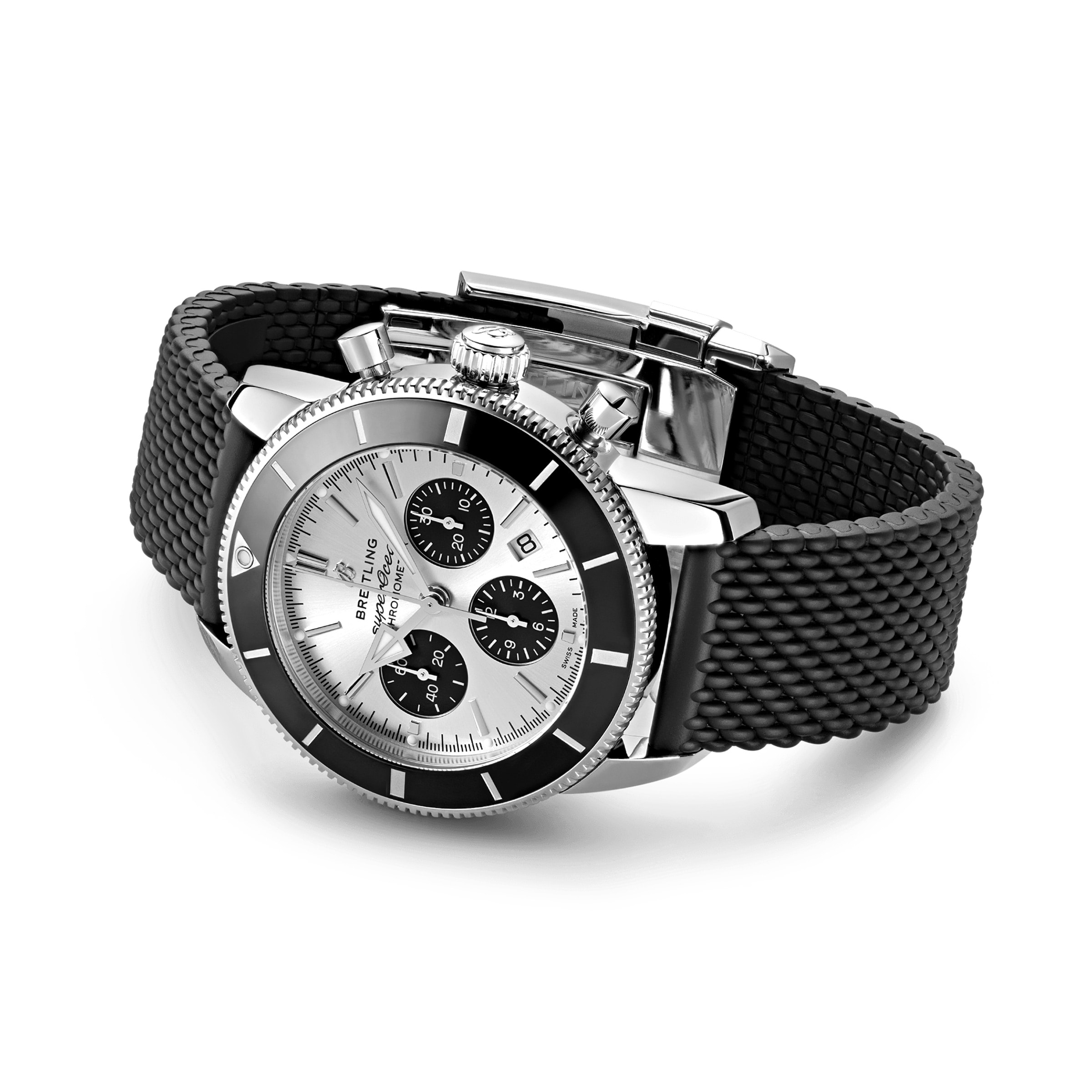 Breitling Superocean Heritage 44mm Automatic Silver Dial - Stainless Steel - Image 3