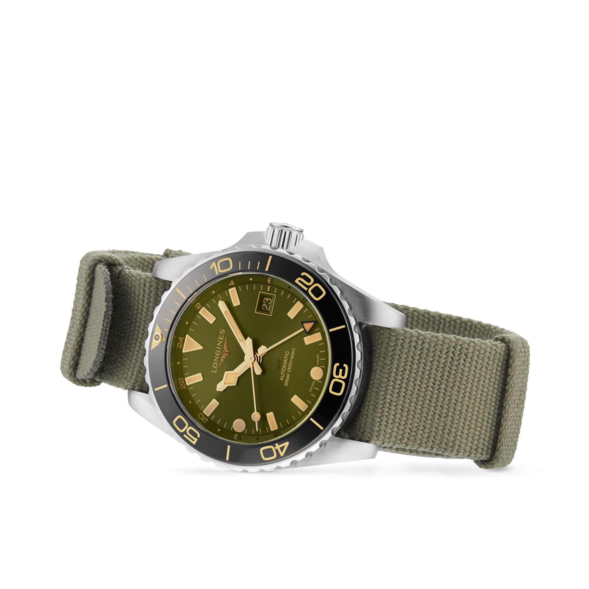 Longines HydroConquest L37904062 | 41mm Green Dial | Automatic Watch - Image 4
