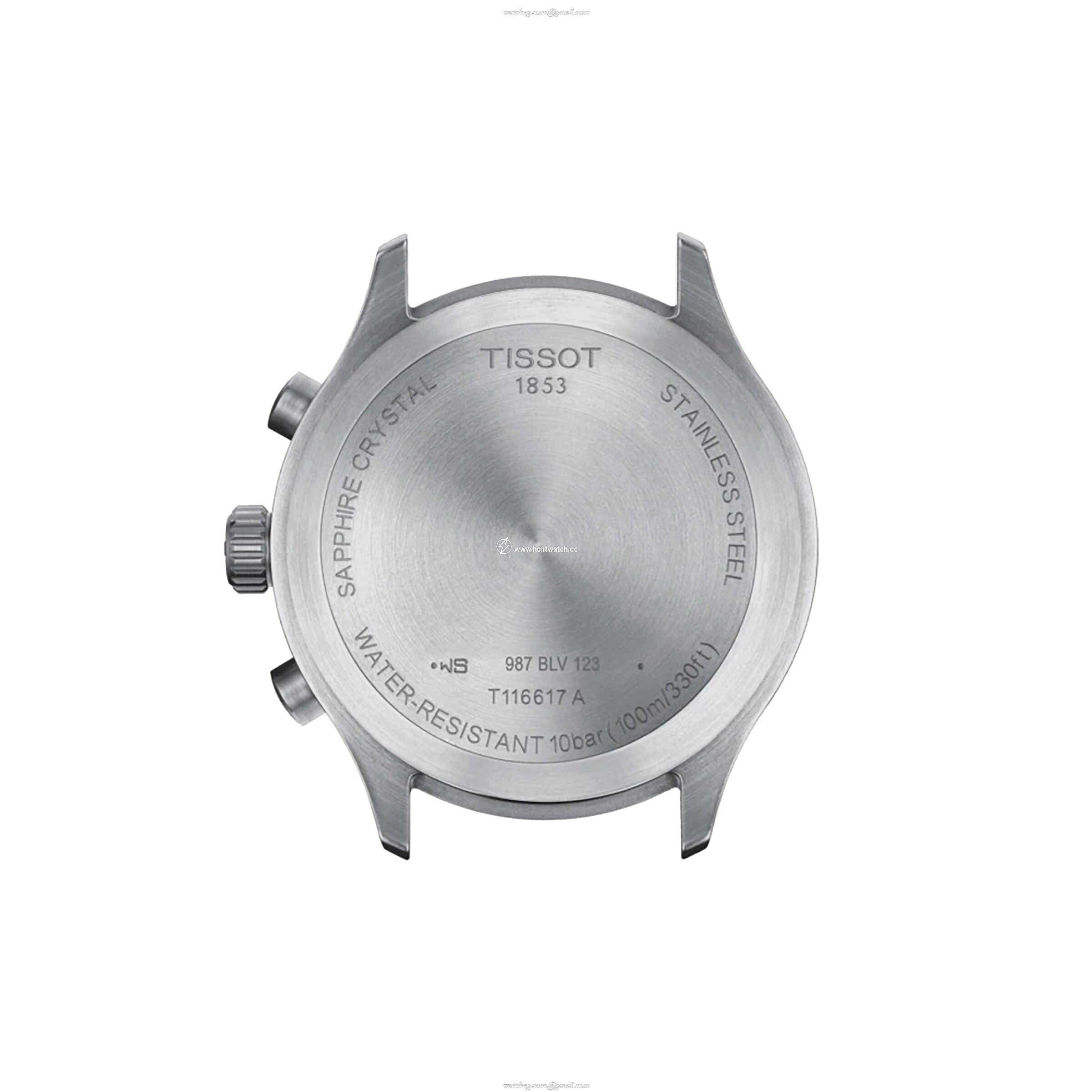 Tissot T-Sport Chrono XL | 45mm Black Dial | Stainless Steel & Leather - Image 2