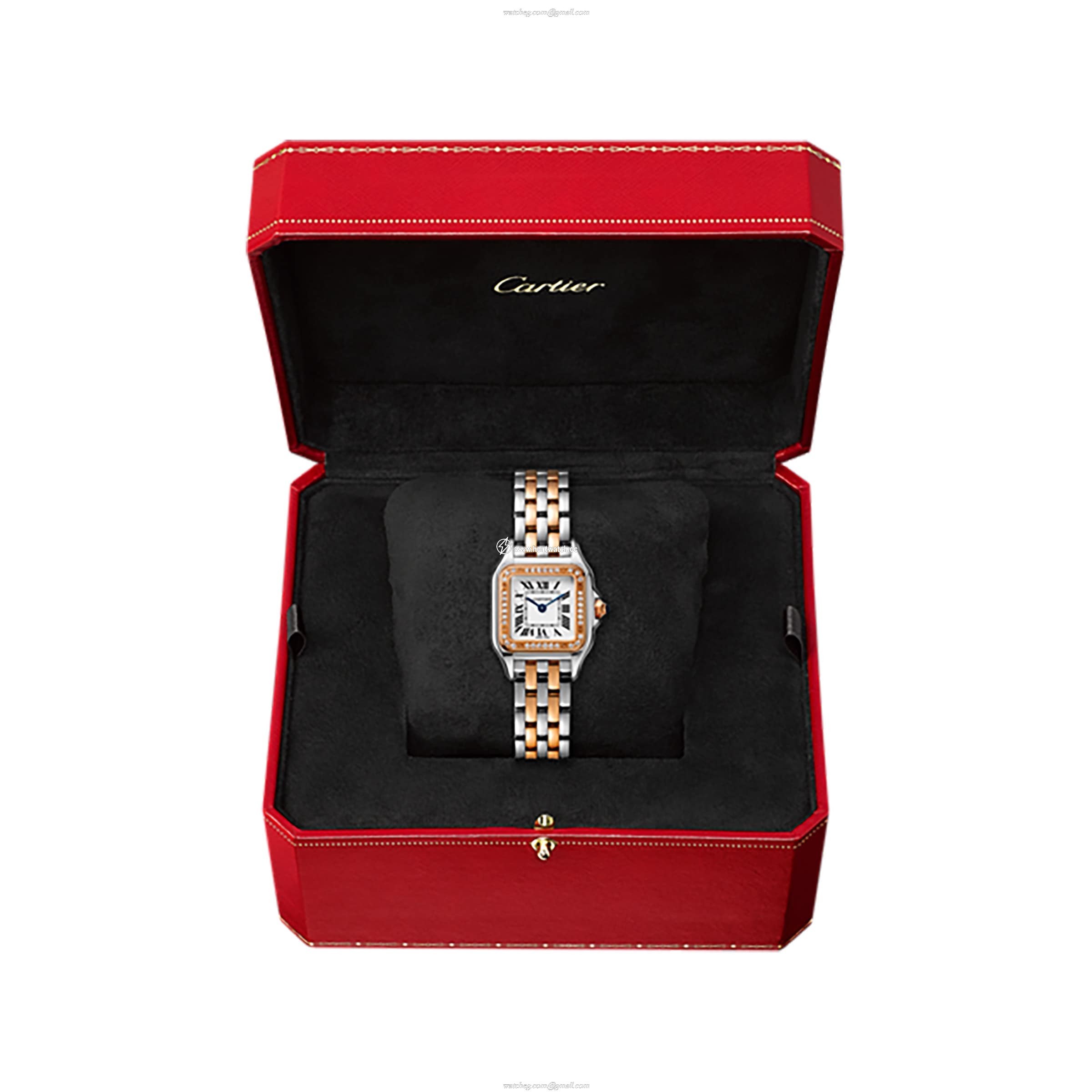 Cartier Panthere de Cartier W3PN0006 | Steel & Rose Gold | Silver Dial - Image 2