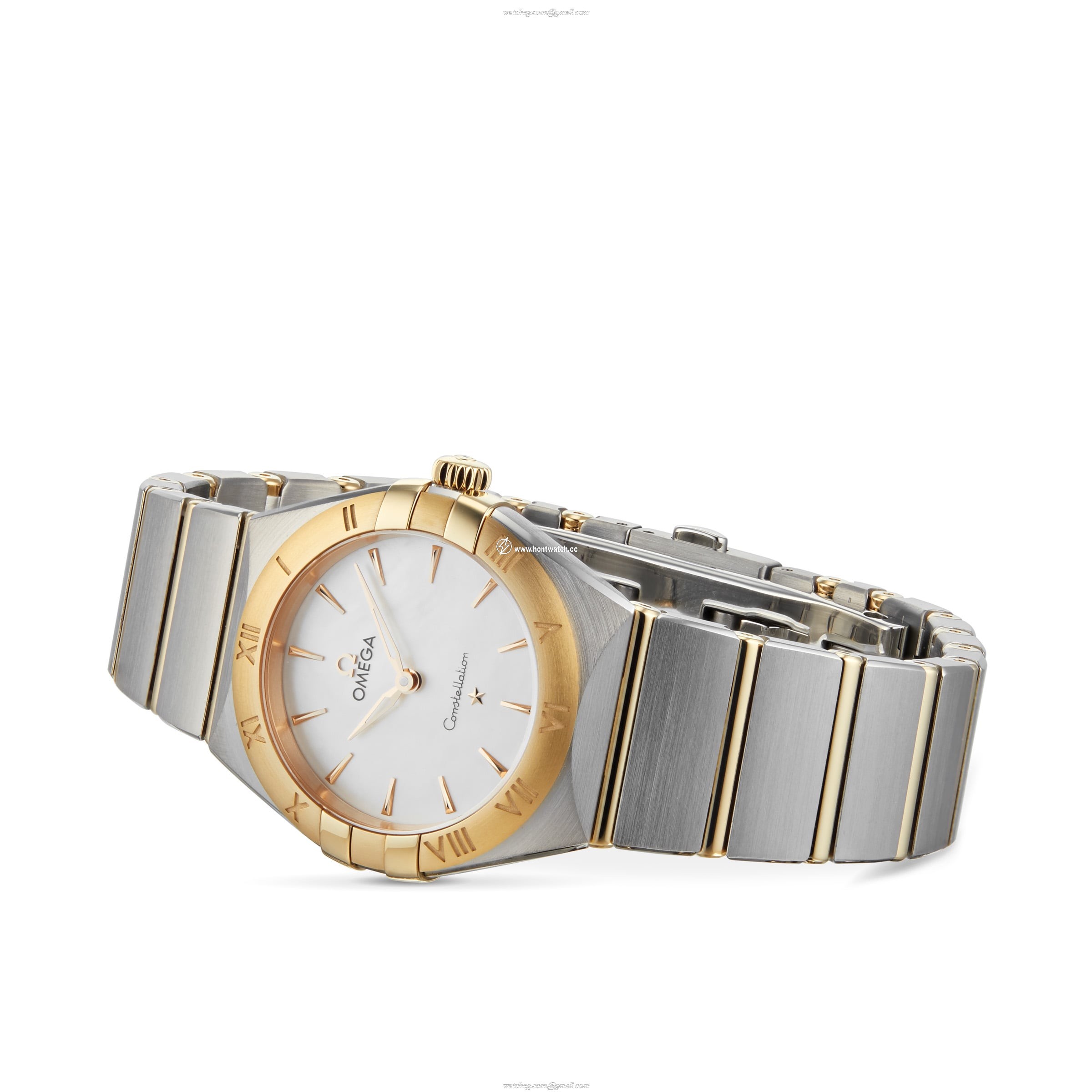 Omega Constellation Replica - 28mm Stainless Steel Quartz Watch - Mother of Pearl Dial - Image 2