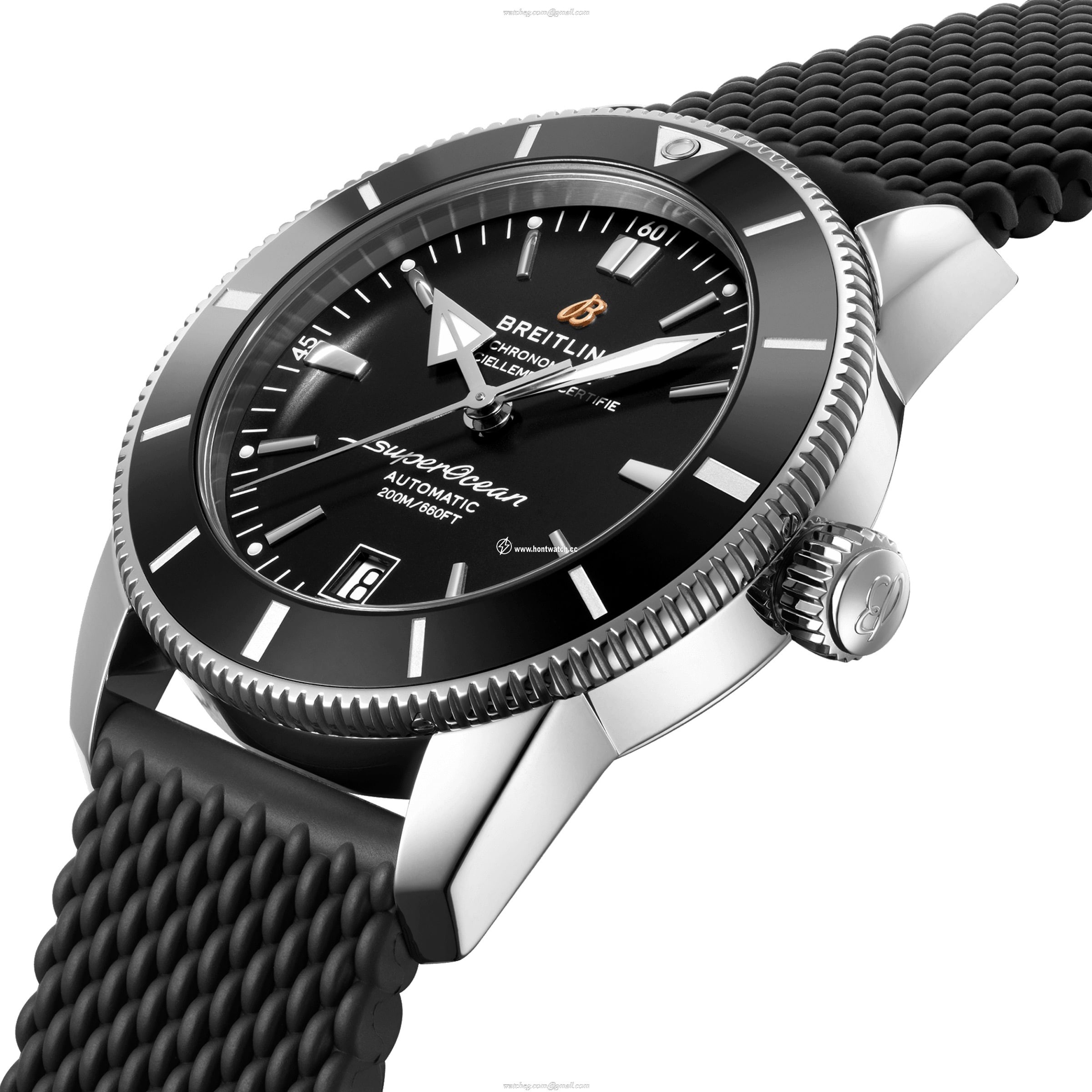 Breitling Superocean Heritage 42mm Automatic Black Dial - Stainless Steel - Image 2