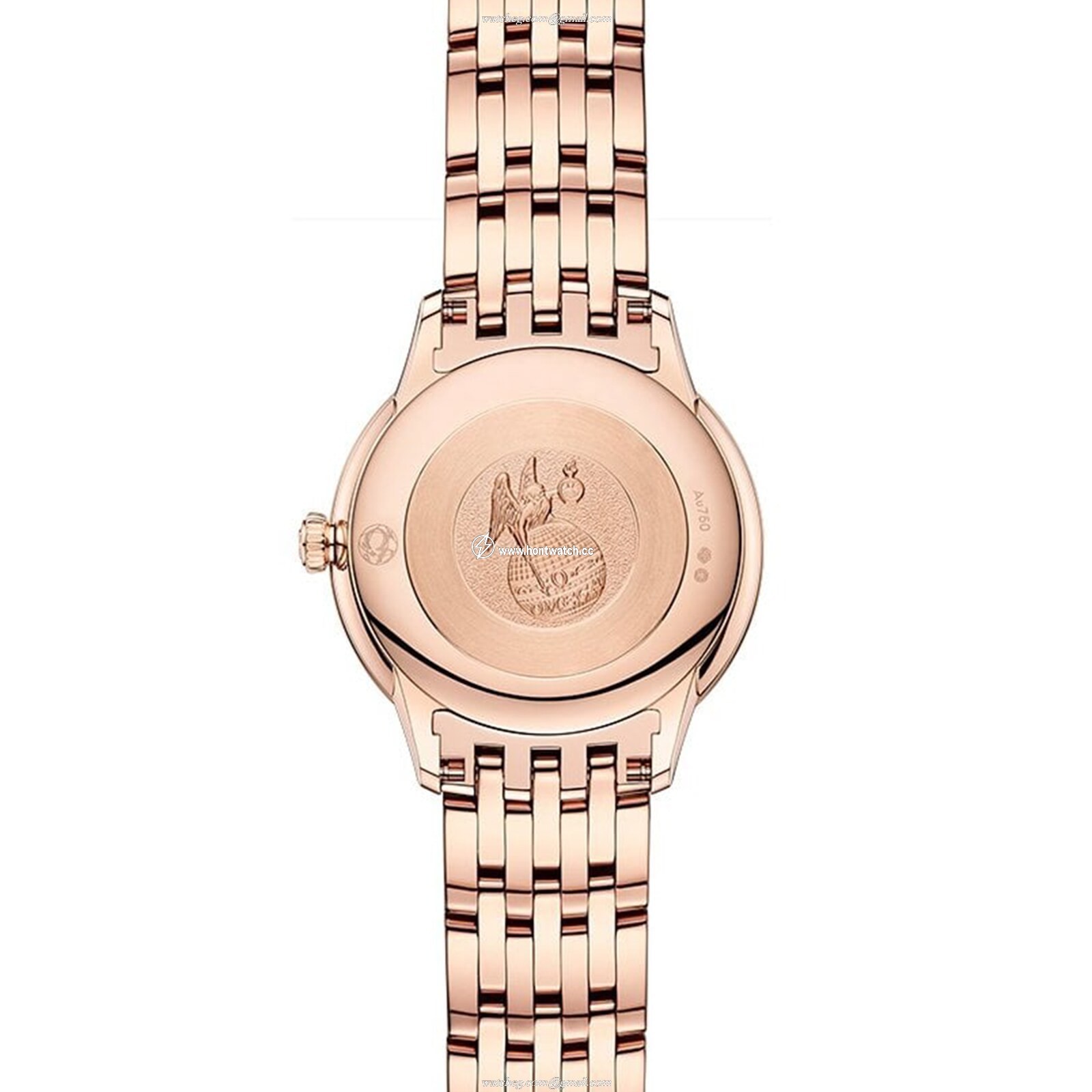 Omega De Ville Prestige 27.5mm 18ct Rose Gold Quartz Watch | Mother of Pearl Dial - Image 2