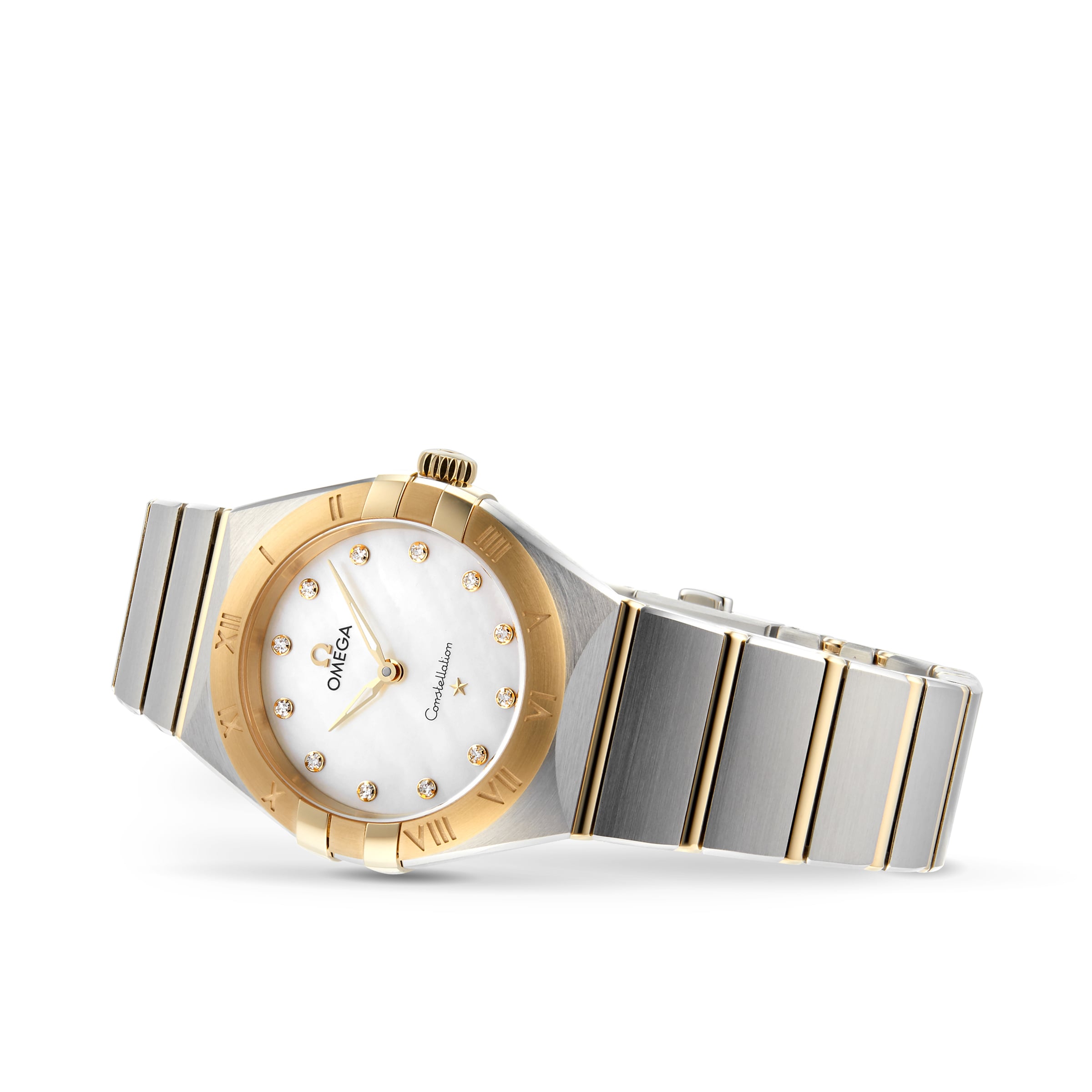 Omega Constellation Replica | Stainless Steel Quartz Watch | Mother of Pearl Dial - Image 3