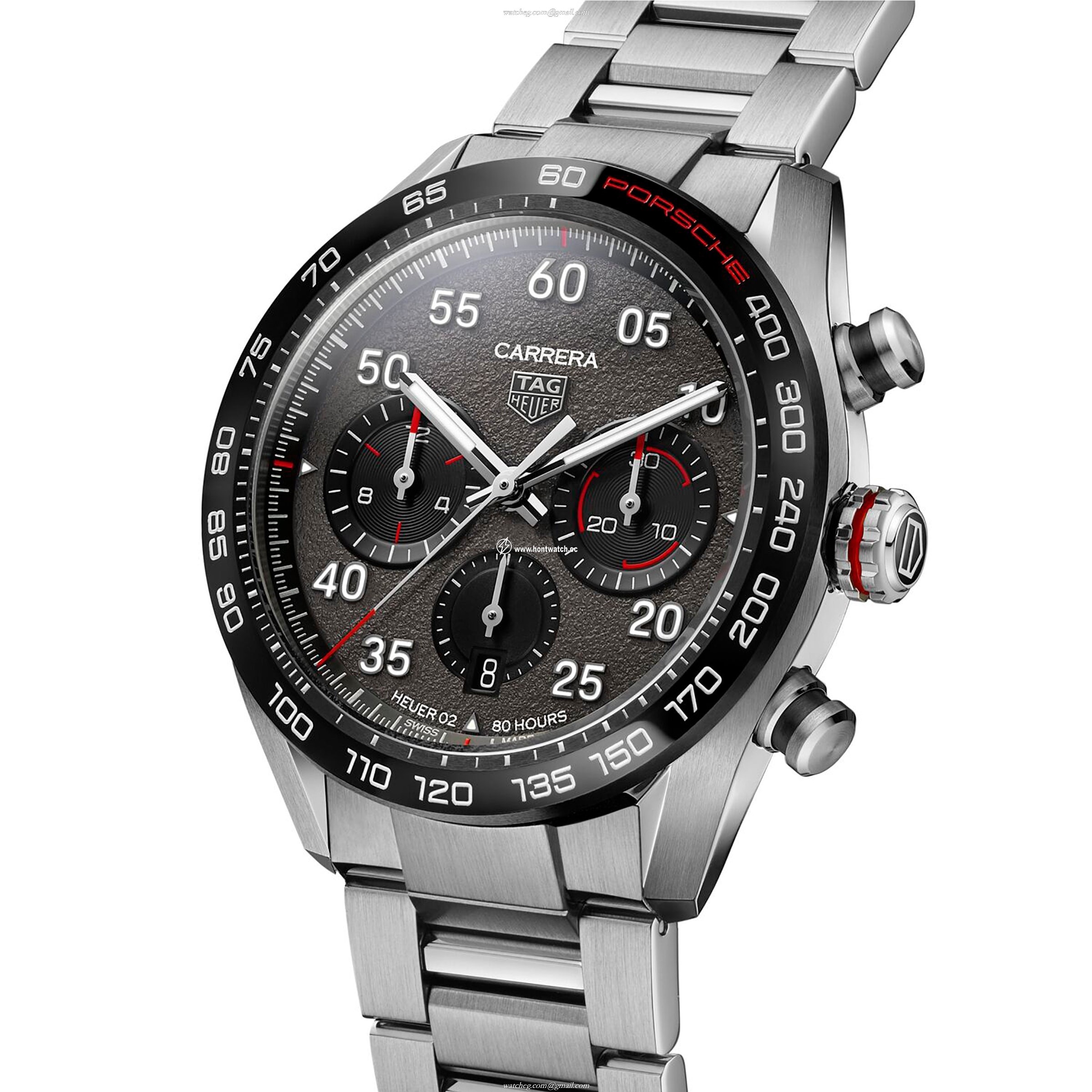 TAG Heuer Carrera CBN2A1F.BA0643 | 44mm Automatic Grey Dial | Stainless Steel - Image 2