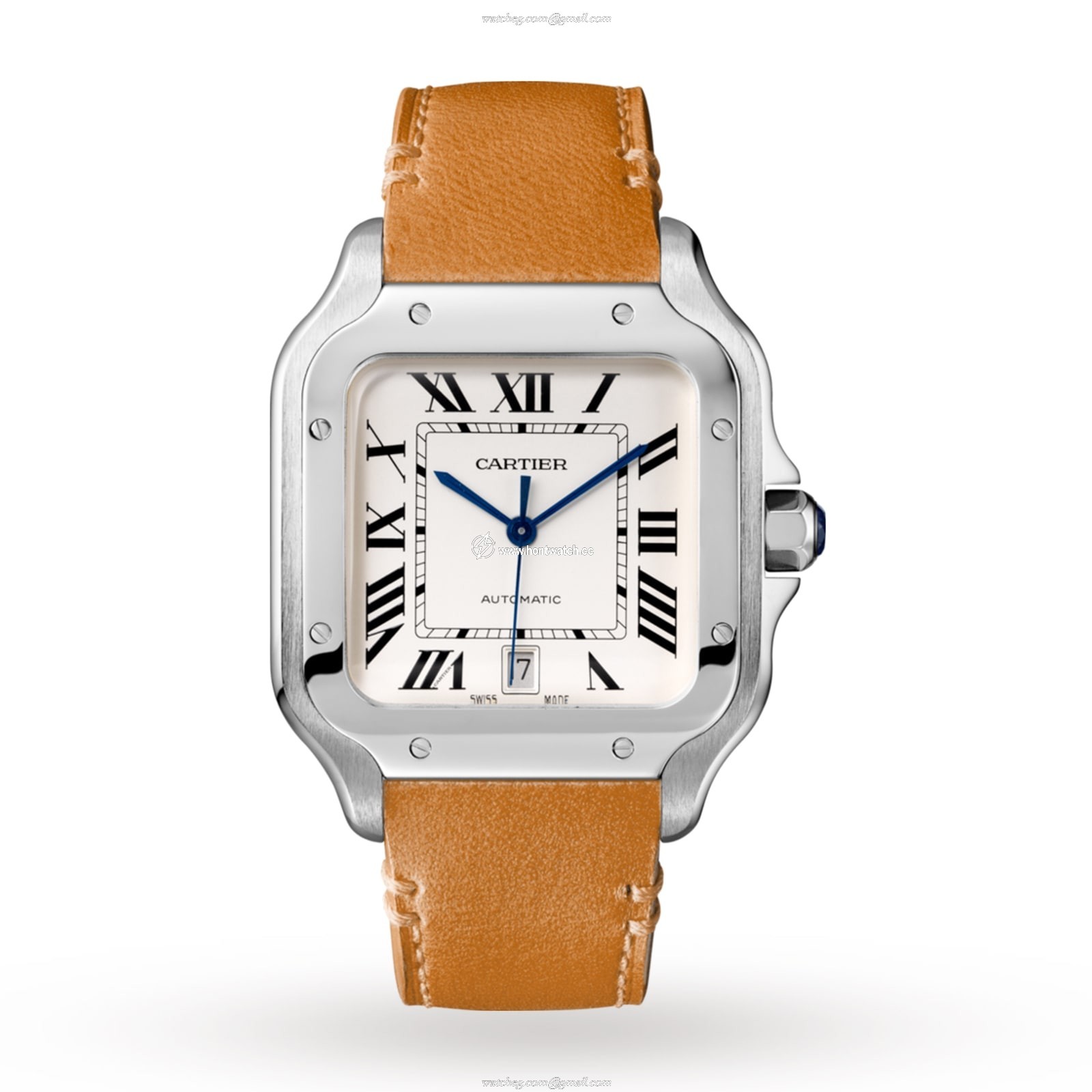 Cartier Santos de Cartier WSSA0018 - 40mm Steel Automatic Watch - Silver Dial - Image 2