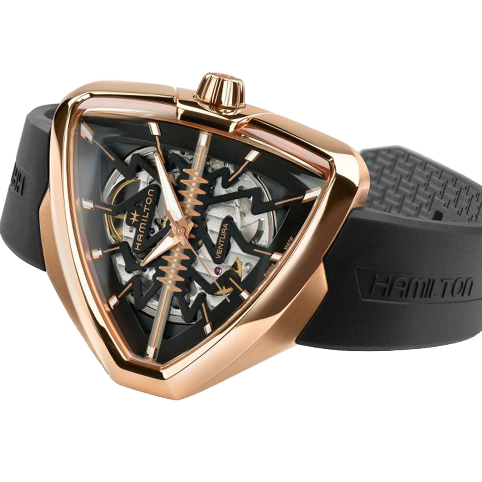 Hamilton Ventura H24525331 Automatic Watch - Black Dial - 42.5mm Stainless Steel - Image 3