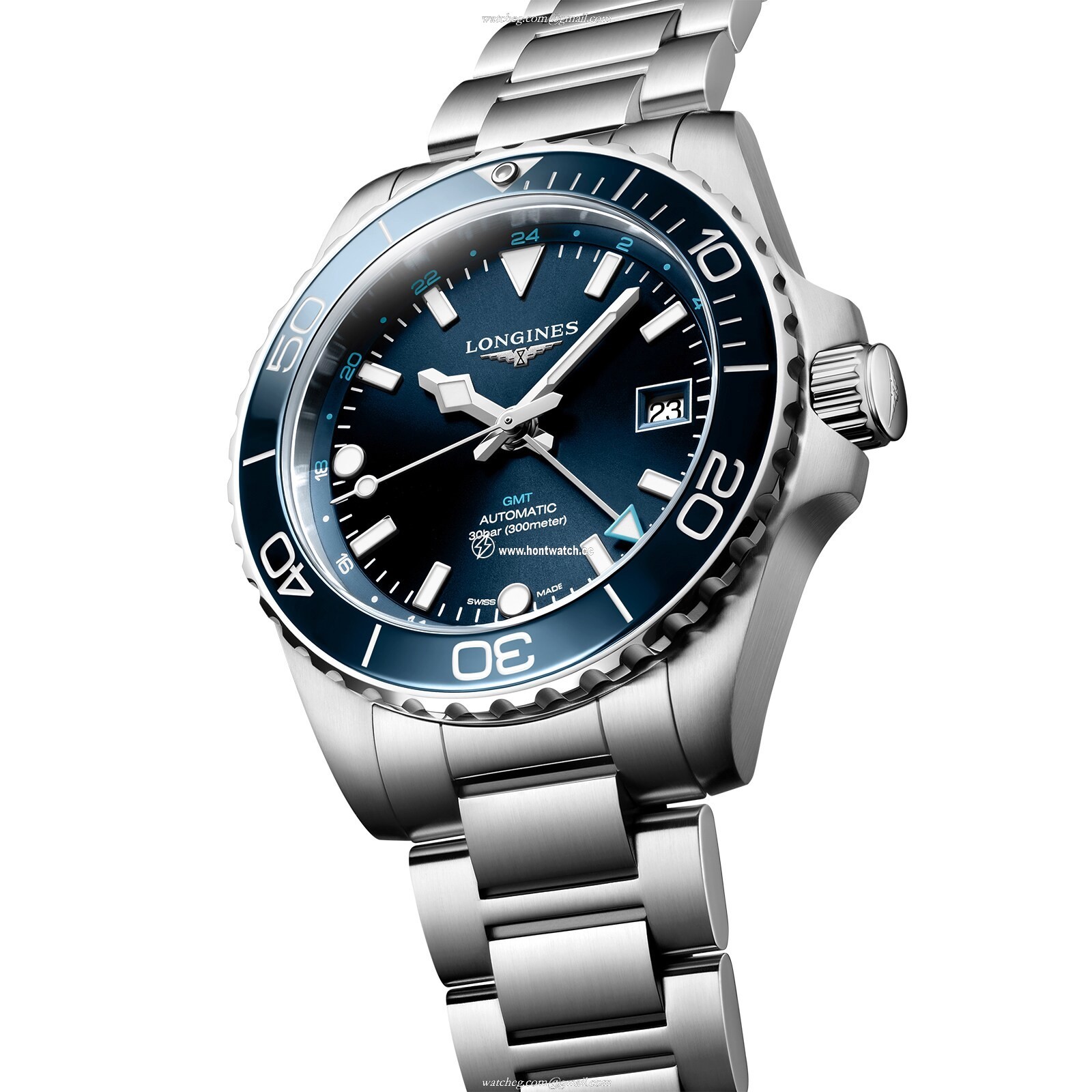 Longines HydroConquest L37904966 | 41mm Blue Automatic Watch | 300M Water Resistant - Image 2
