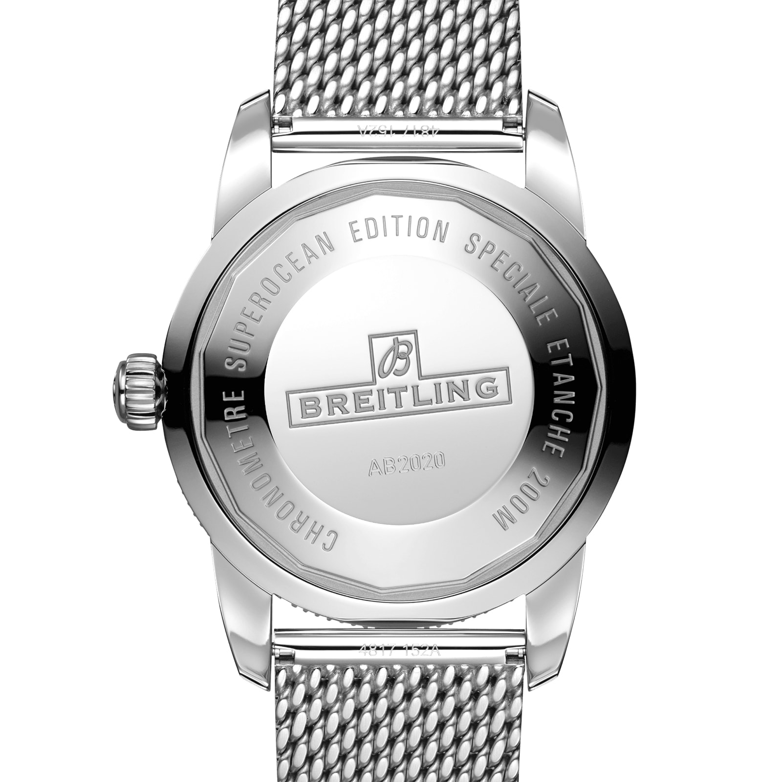 Breitling Superocean Heritage Automatic Blue Watch - 46mm Stainless Steel - Image 4