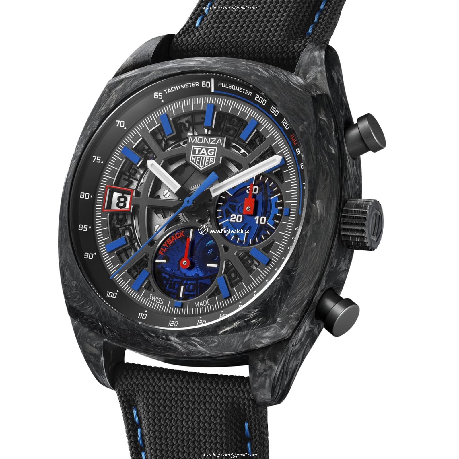 TAG Heuer Monza CR5090.FN6001 Automatic - 42mm Carbon Case - Black Dial - Image 2