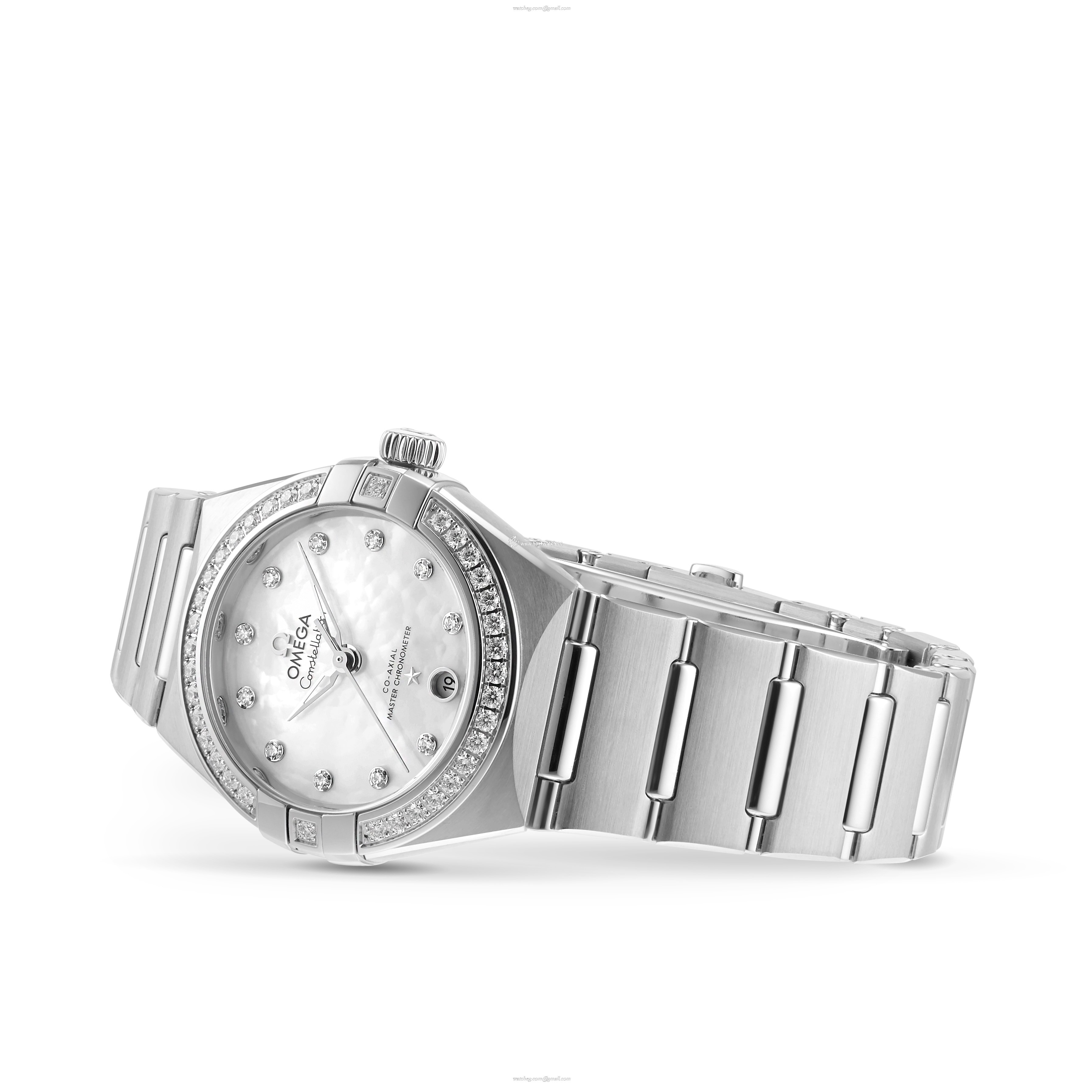 Omega Constellation 29mm Automatic - Mother of Pearl Dial & Diamond Bezel - Image 2