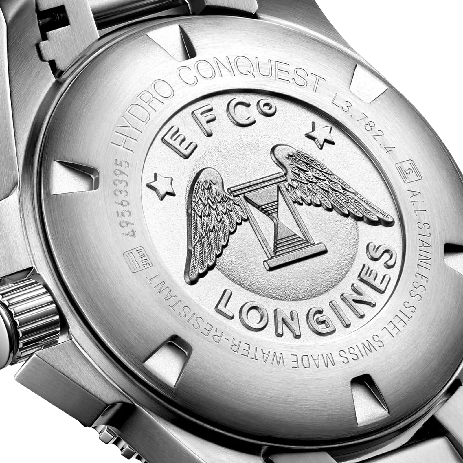 Longines HydroConquest Automatic Grey Watch - 43mm Stainless Steel - Image 4