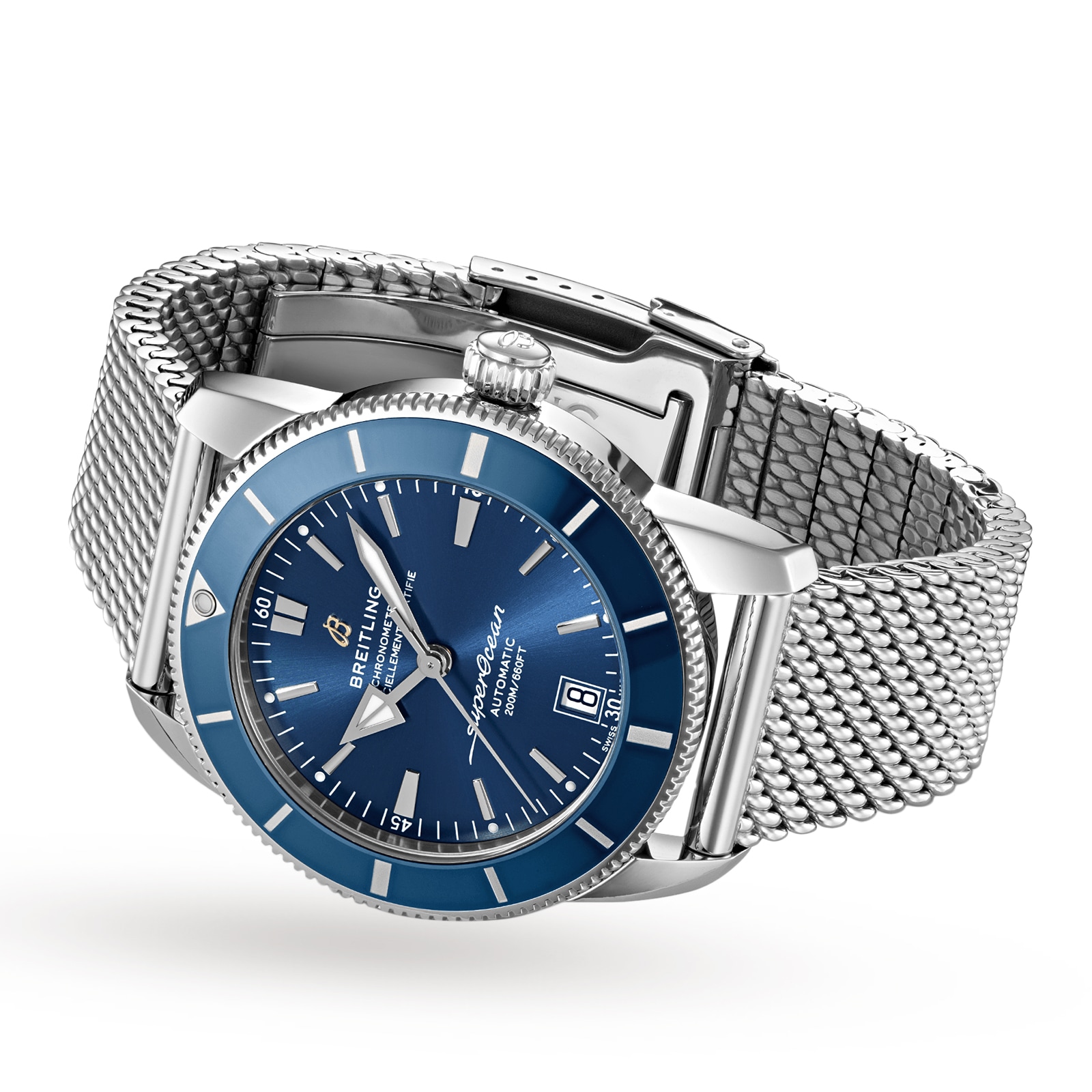 Breitling Superocean Heritage 42mm Automatic Blue Dial - Stainless Steel - Image 3