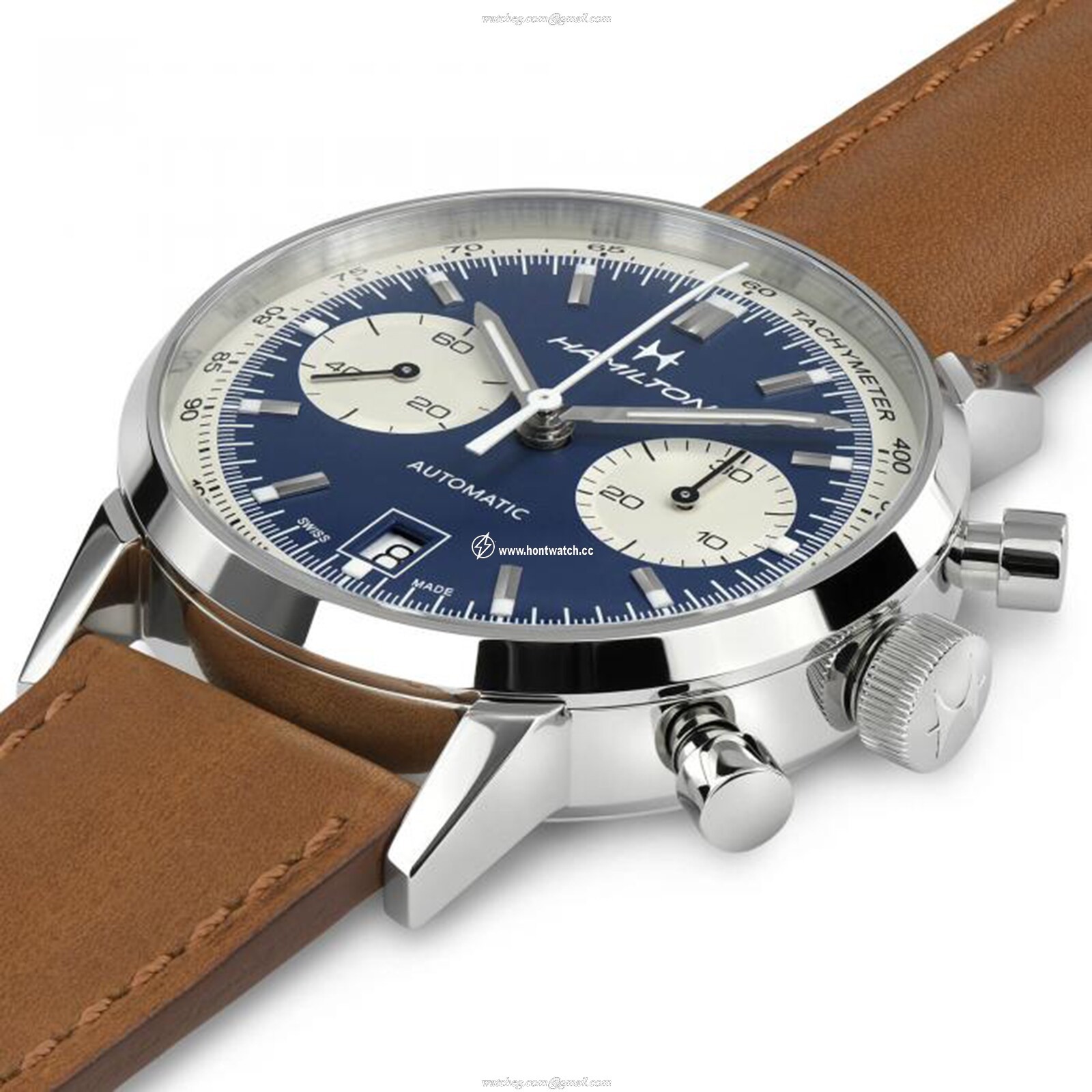 Hamilton American Classic H38416541 Automatic Blue Dial - 40mm Stainless Steel - Image 2