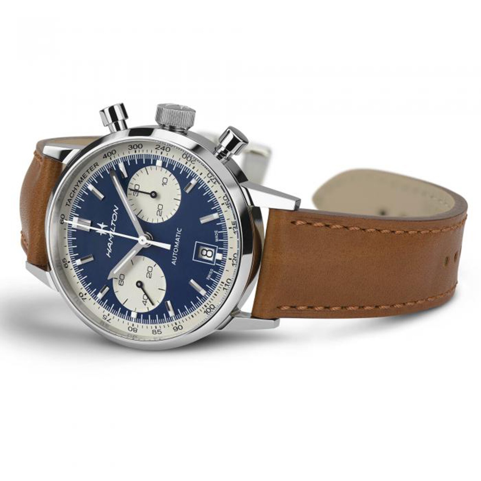 Hamilton American Classic H38416541 Automatic Blue Dial - 40mm Stainless Steel - Image 3