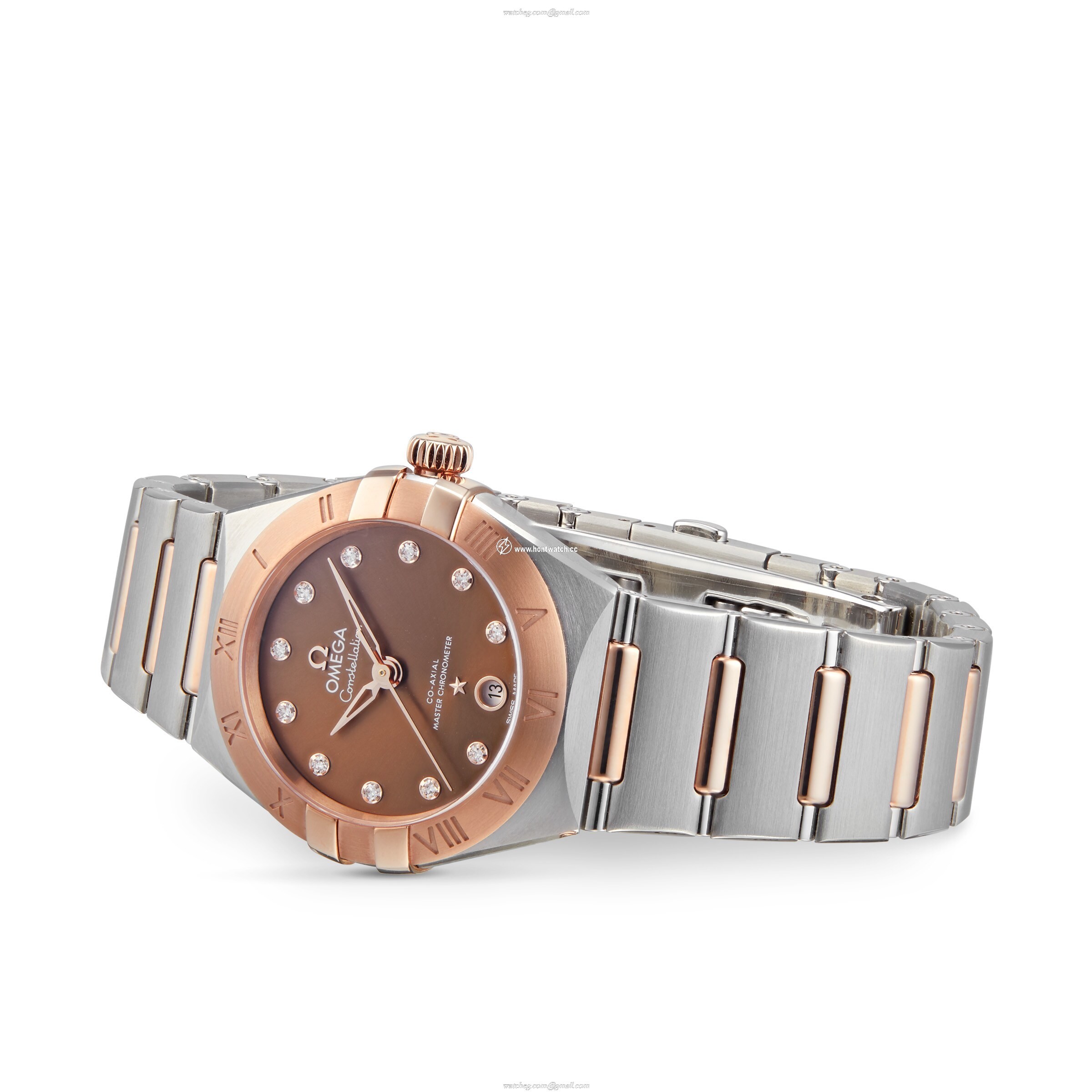 Omega Constellation 29mm Automatic Brown Dial | Diamond Markers | Stainless Steel - Image 2