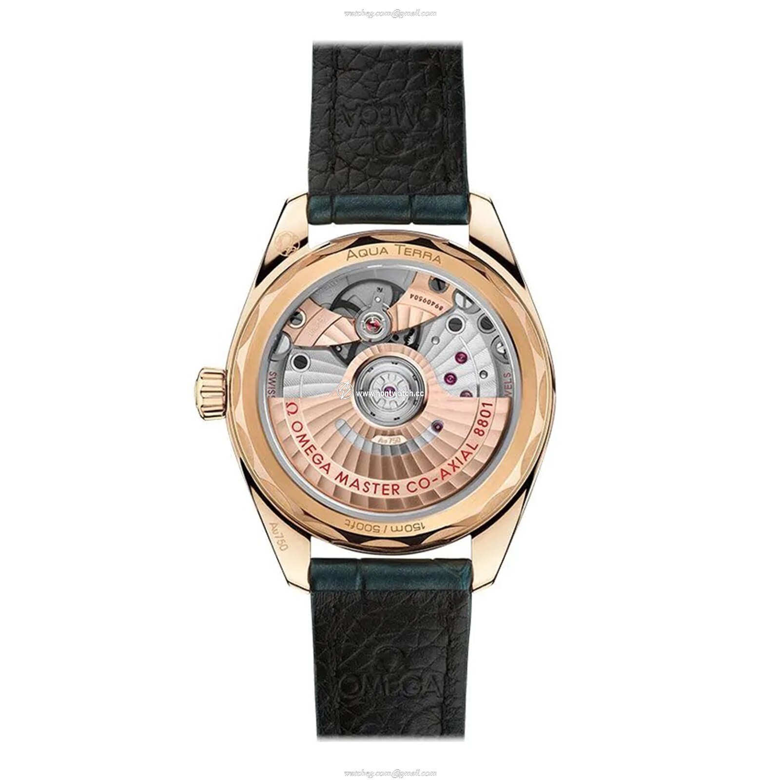 Omega Aqua Terra 34mm Green Dial - 18ct Yellow Gold Automatic Watch - Image 2