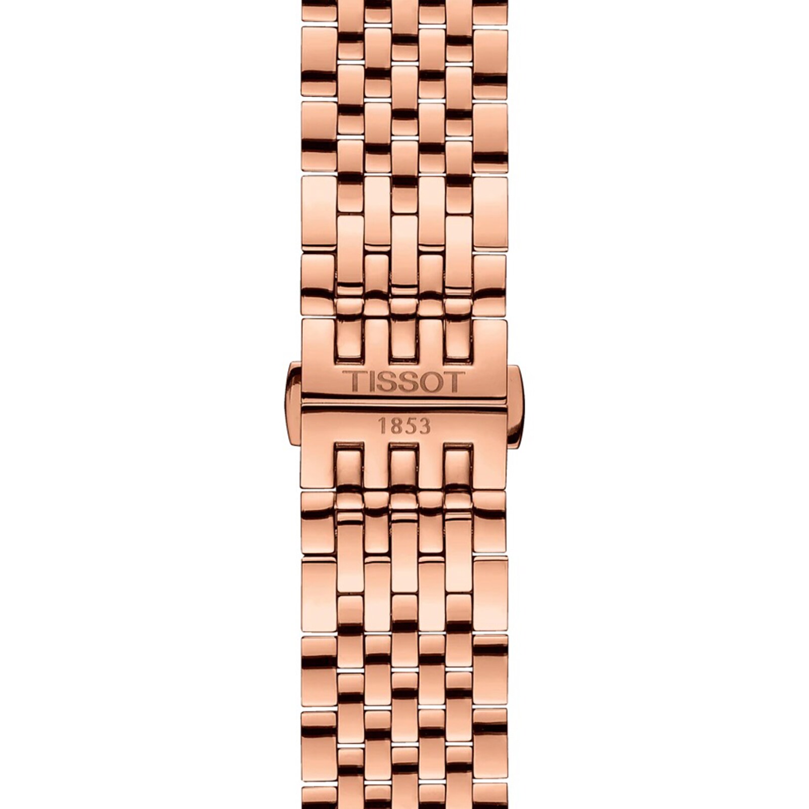 Tissot T-Classic Automatic Watch - Silver Dial & Rose Gold Stainless Steel - Image 3