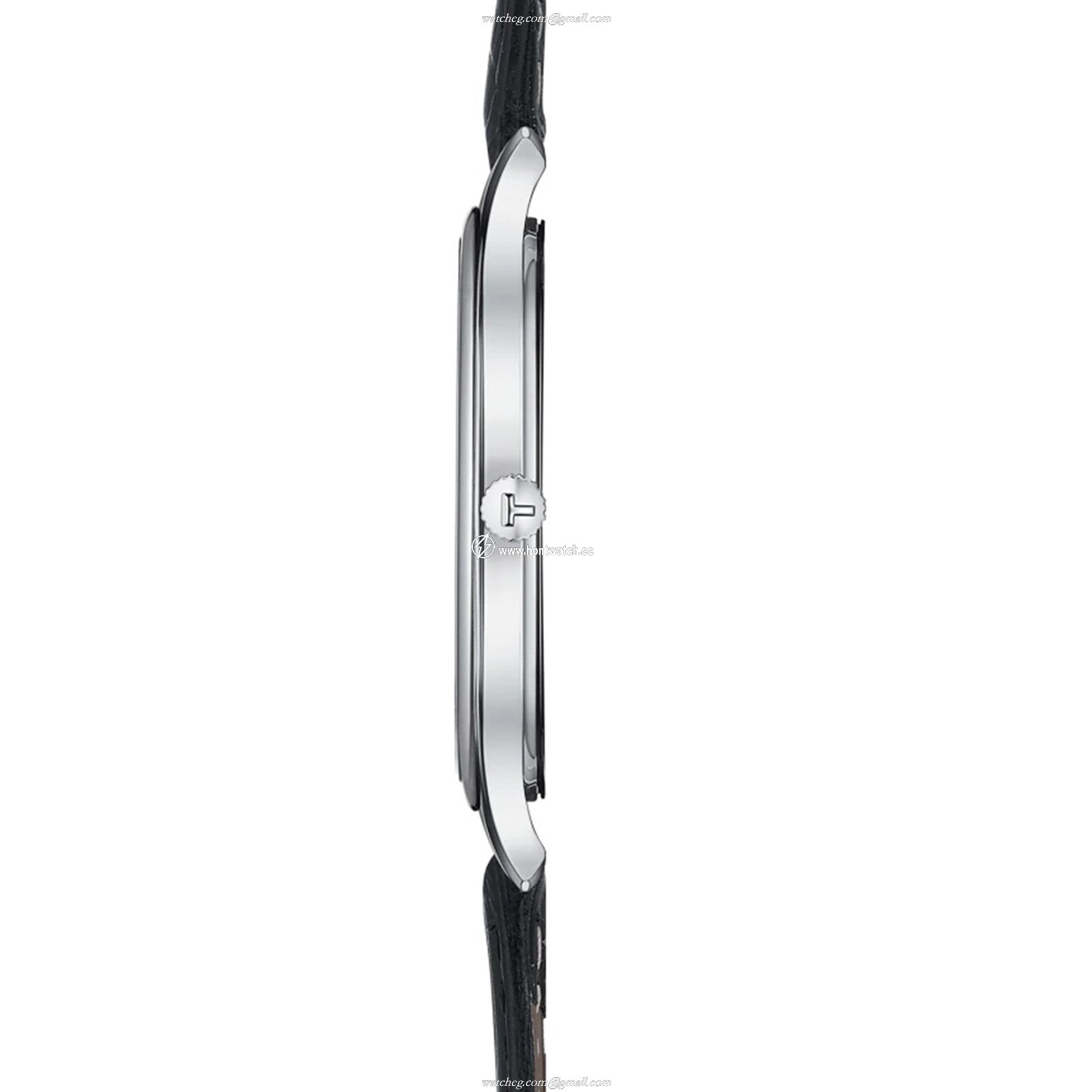 Tissot T-Classic Quartz Watch - Black Dial & Stainless Steel | 39mm - Image 2