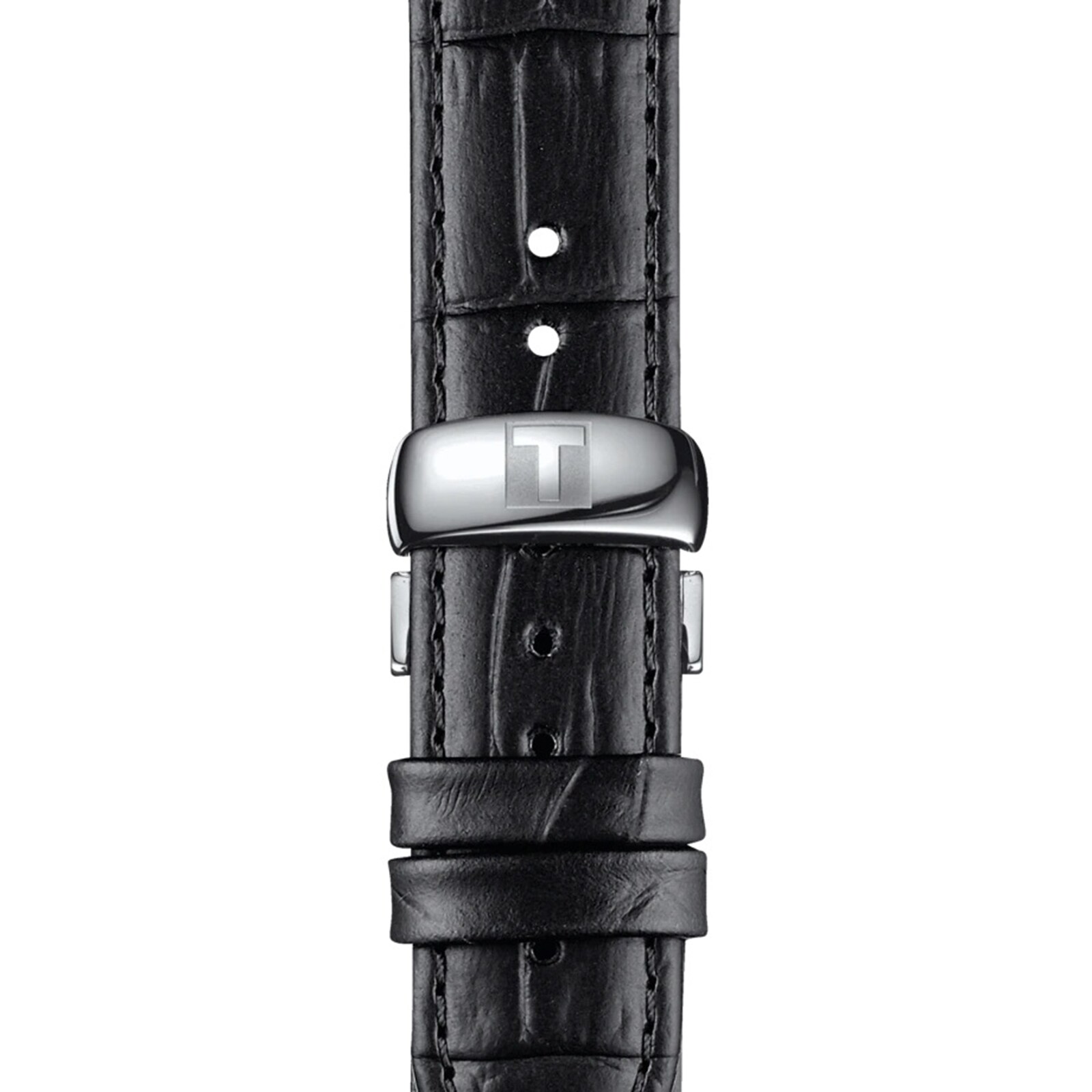 Tissot T-Classic Quartz Watch - Black Dial & Stainless Steel | 39mm - Image 3