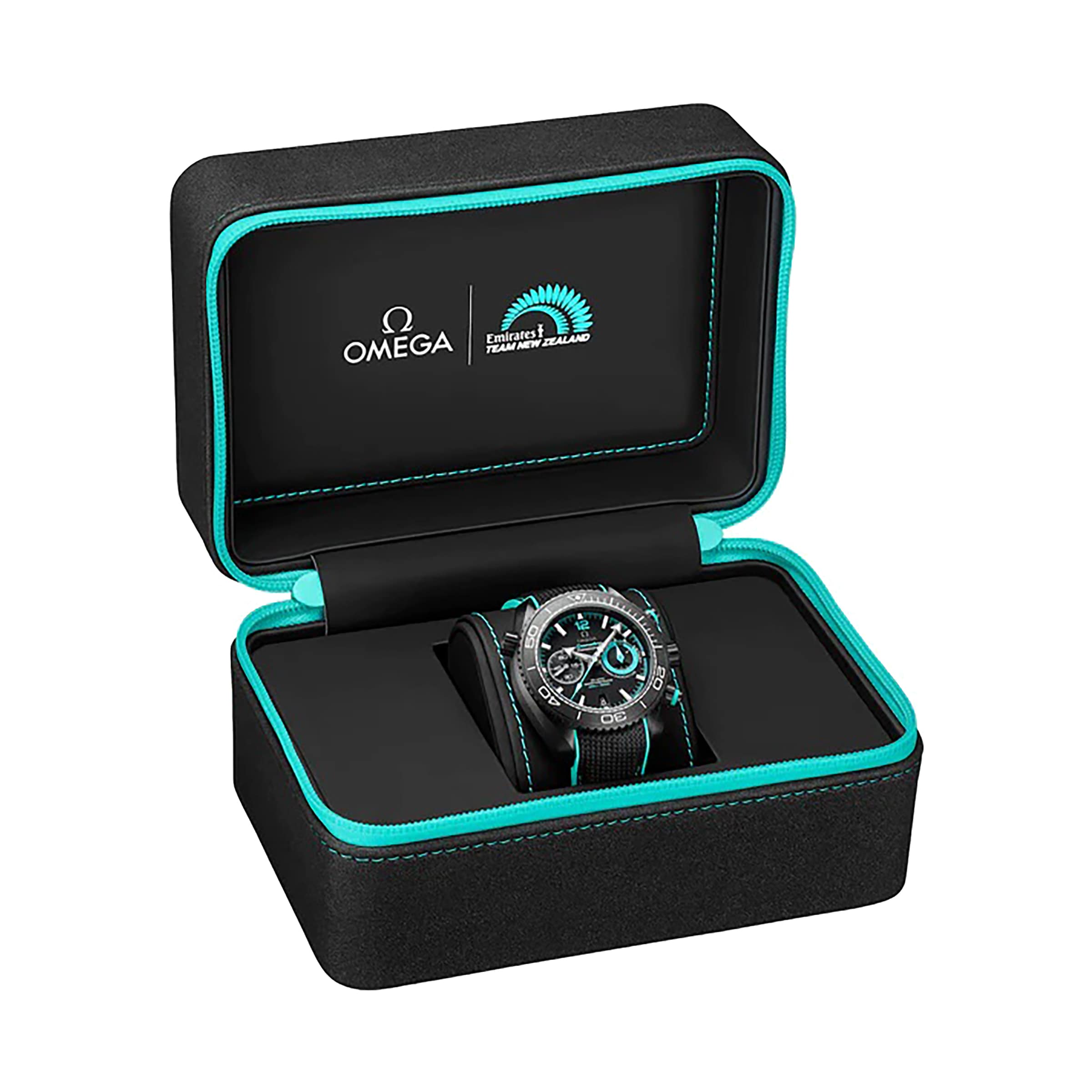 Omega Planet Ocean 45.5mm Ceramic Automatic Black Watch | 600M Water Resistant - Image 3