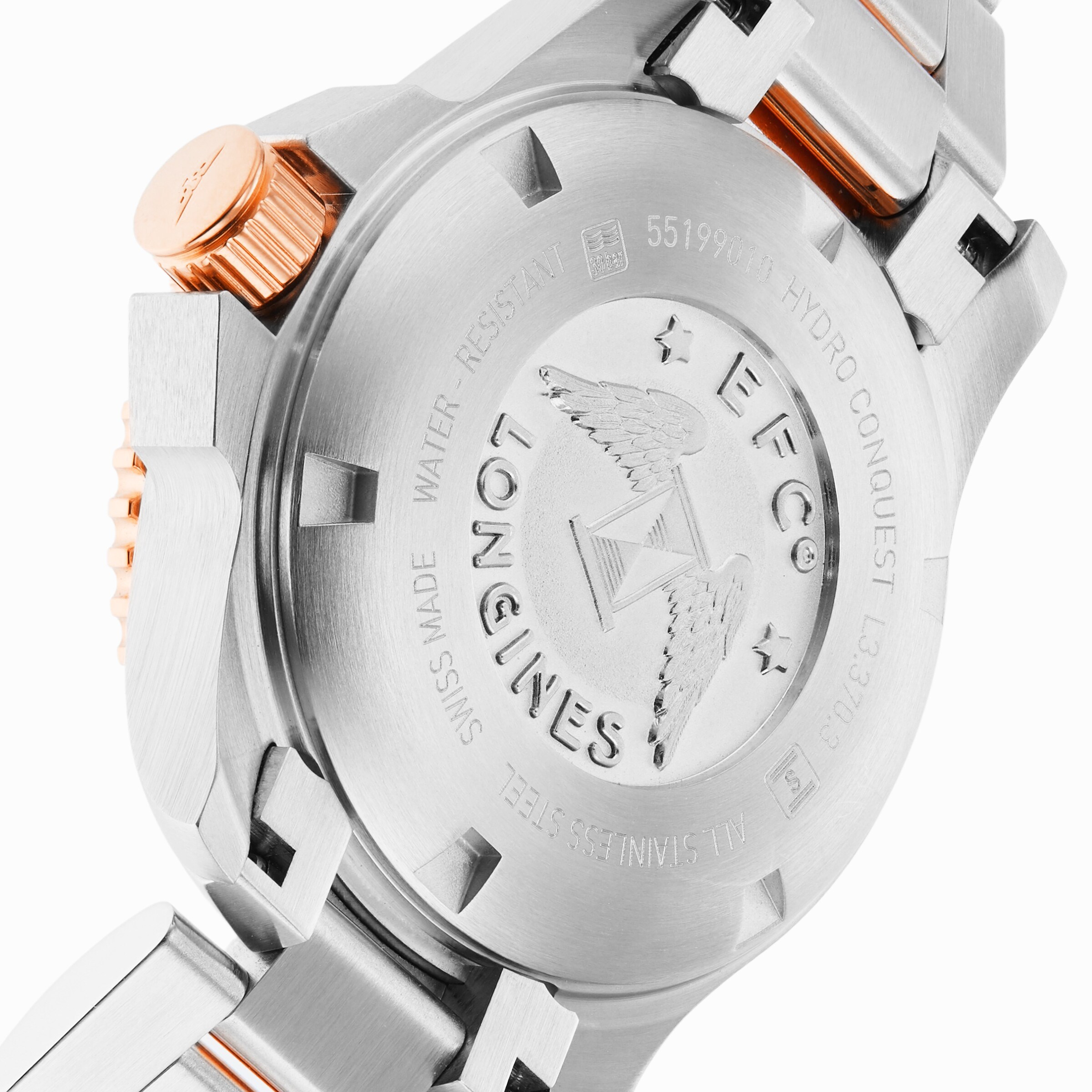 Longines HydroConquest L33703896 | 32mm Quartz | Mother of Pearl & Rose Gold - Image 4