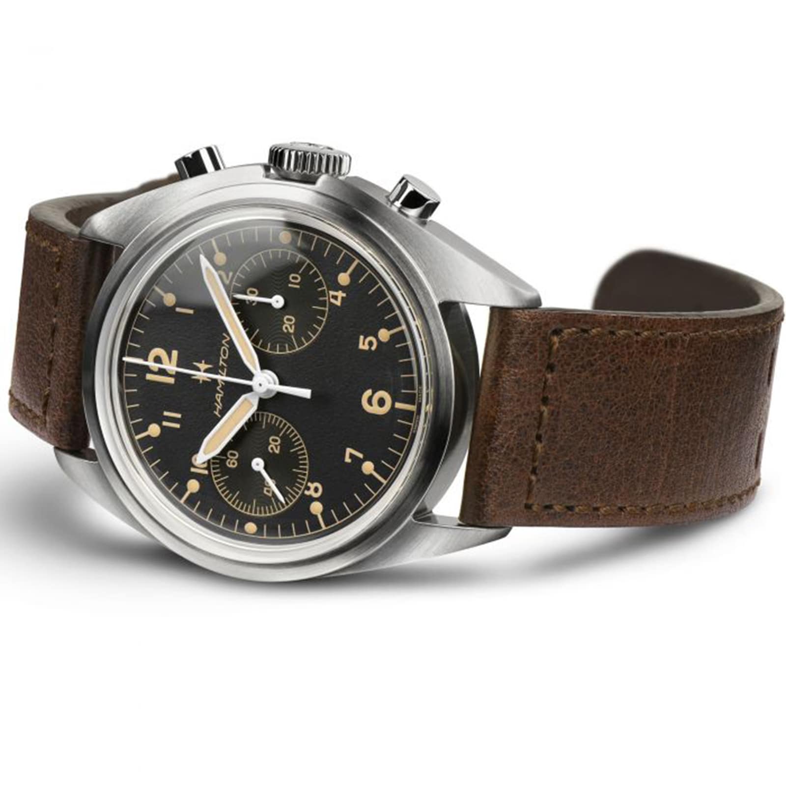 Hamilton Khaki Aviation H76409530 | 40mm Black Dial | Manual Winding Watch - Image 3
