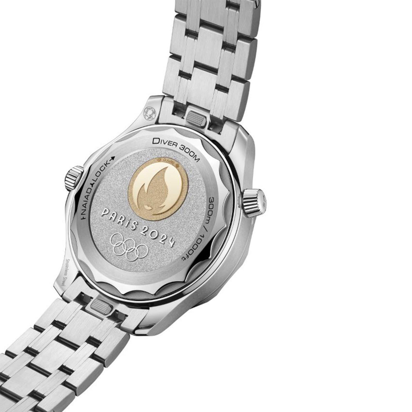 Omega Seamaster Diver 300M 42mm Automatic White Dial Steel Watch - Image 3