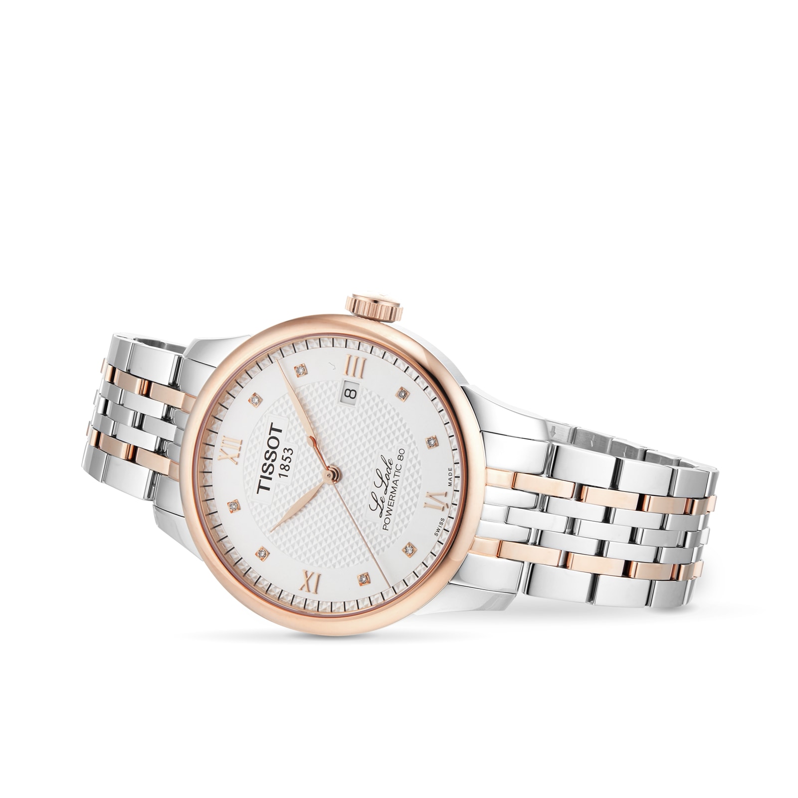 Tissot T-Classic Automatic Watch - Silver Dial & Diamond Markers | 39mm - Image 4