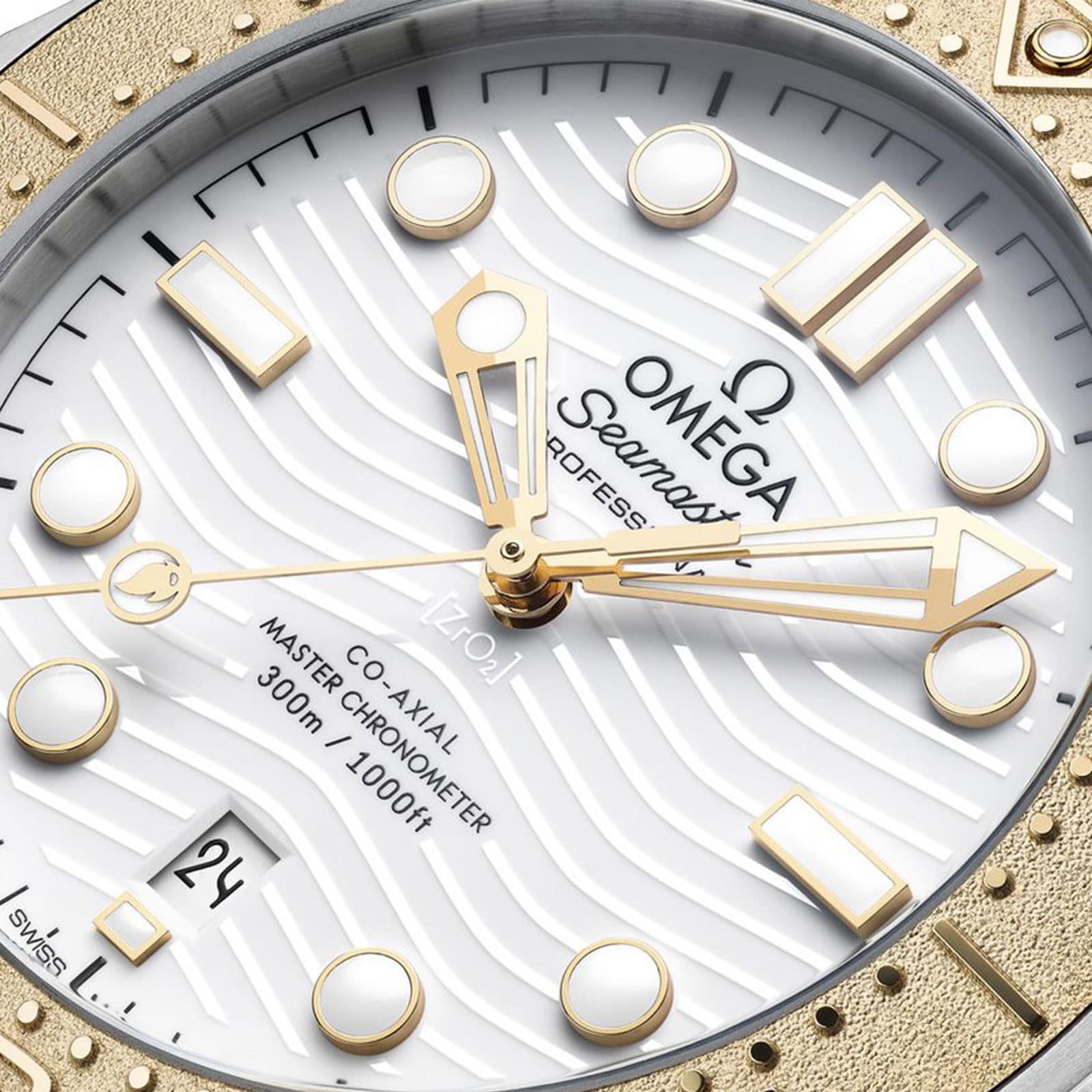 Omega Seamaster Diver 300M 42mm Automatic White Dial Steel Watch - Image 4