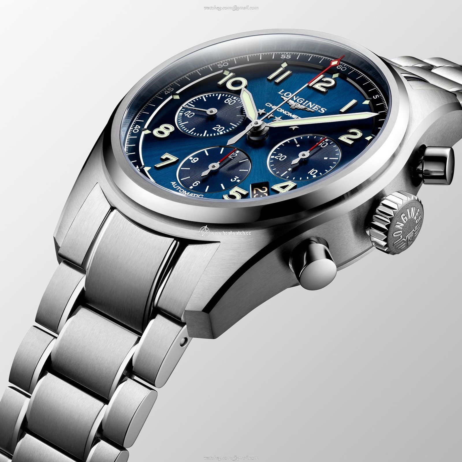 Longines Spirit L38204936 | 42mm Automatic Chronograph | Blue Dial - Image 2