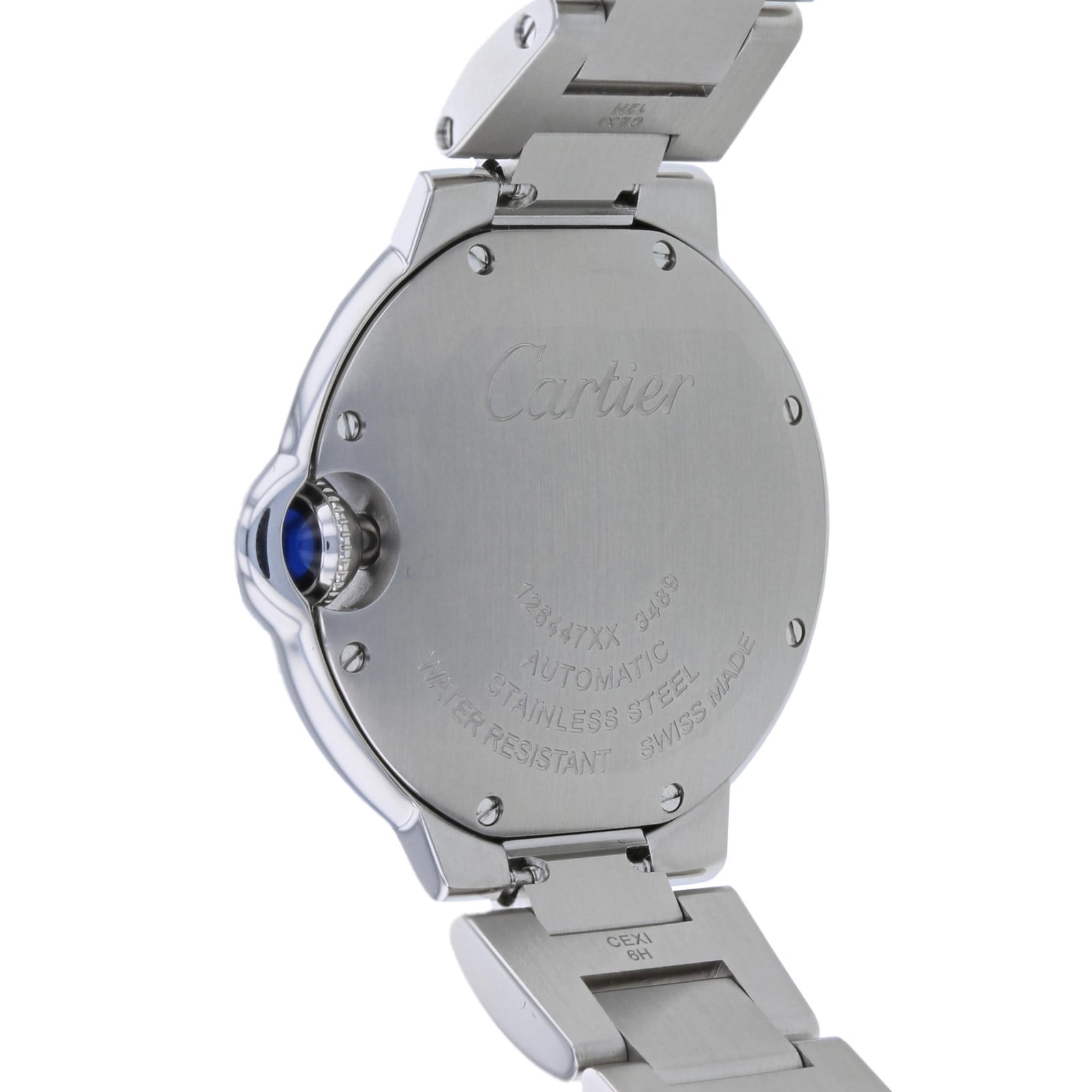 Cartier Ballon Bleu de Cartier W4BB0021 | 33mm Steel Automatic Silver Watch - Image 4
