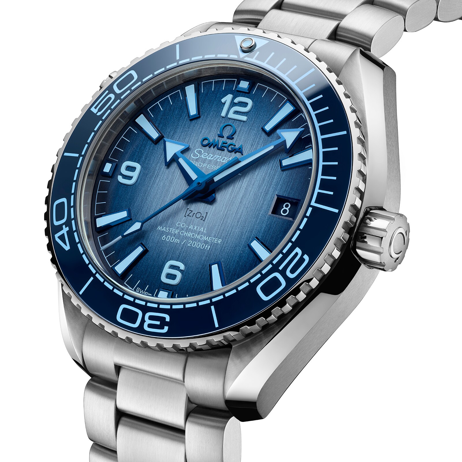 Omega Seamaster Planet Ocean 39.5mm Blue Dial Automatic Watch | Replica - Image 3